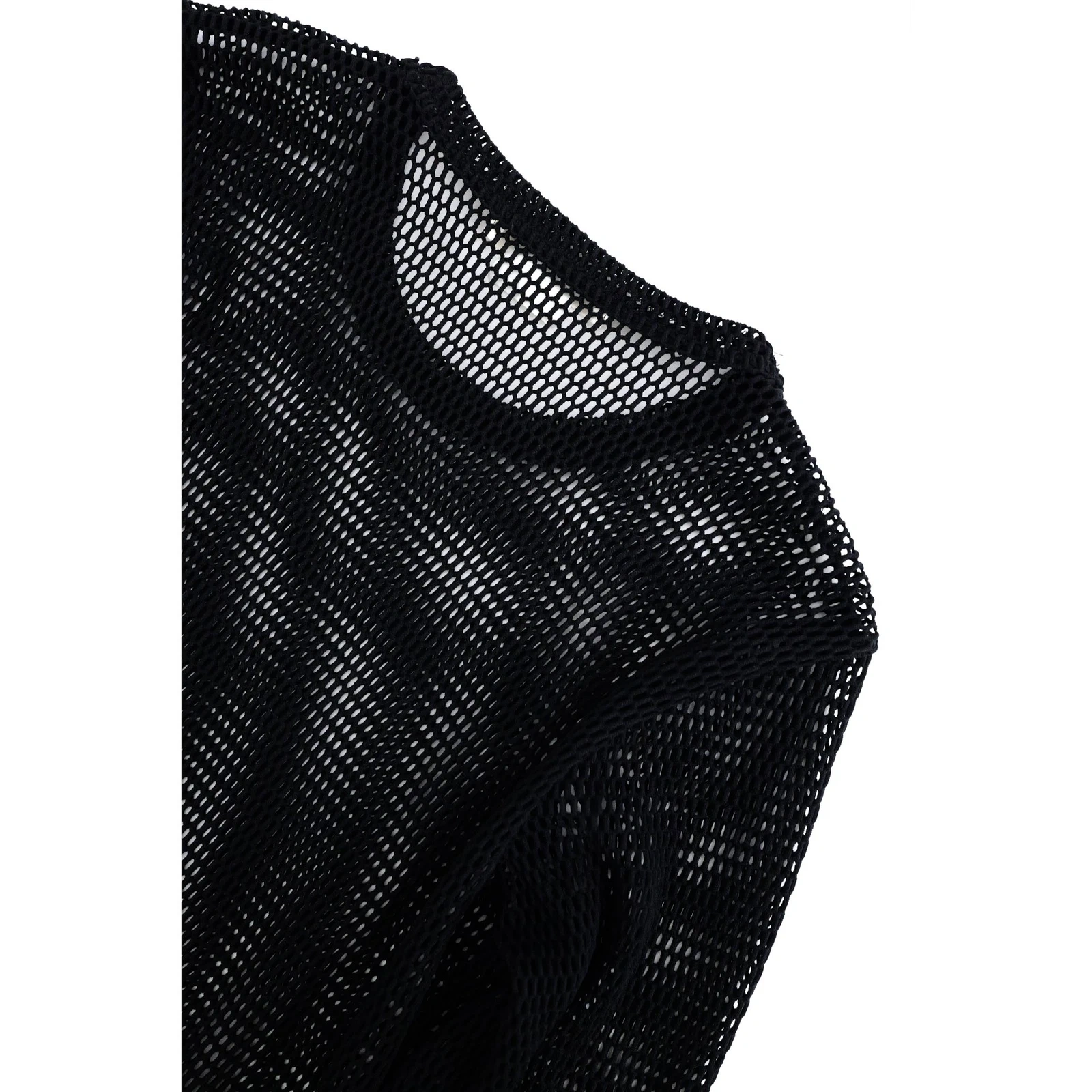 COMME DES GARÇONS Robe longue Noir vintage, passéist — photo 14