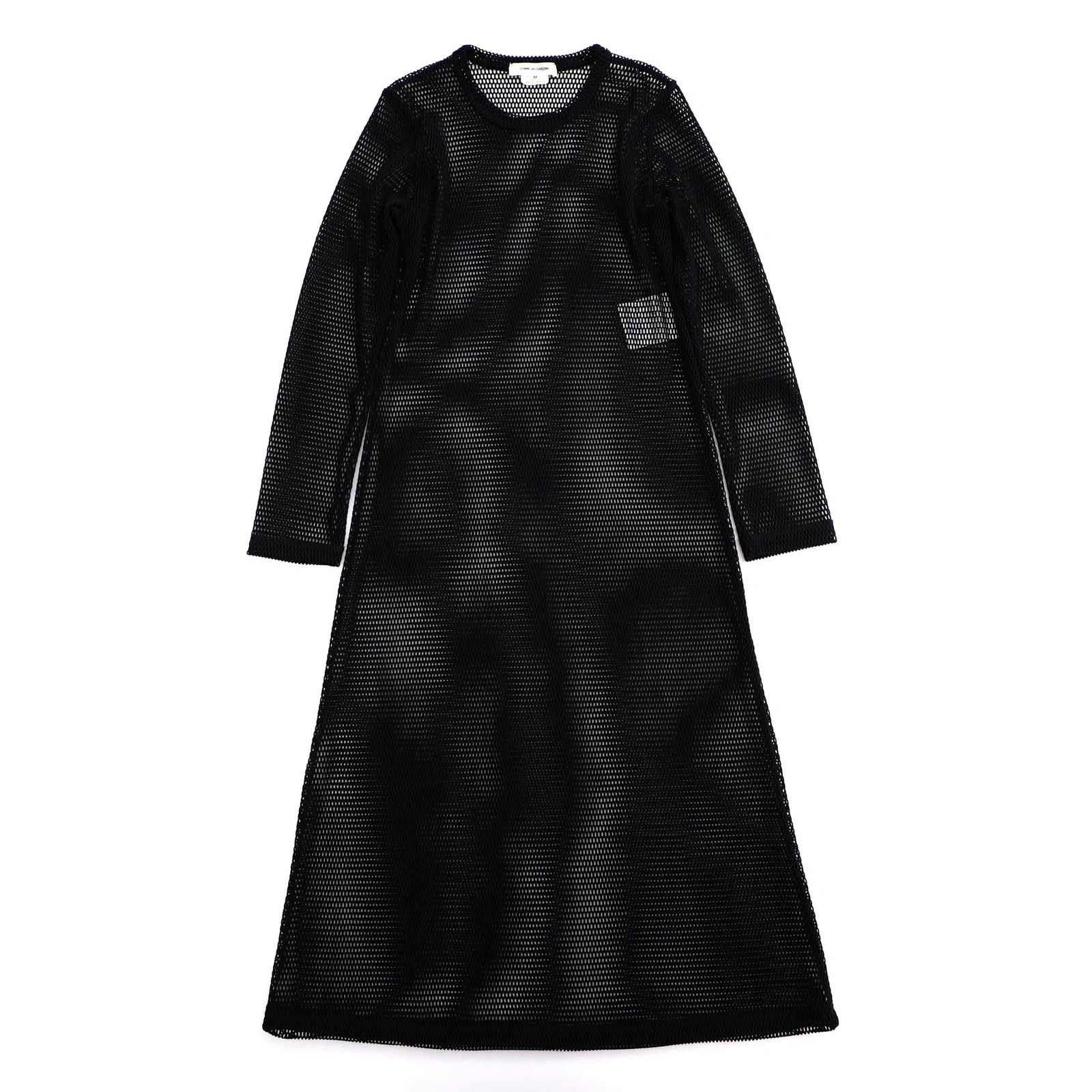 COMME DES GARÇONS Robe longue Noir vintage, passéist — photo 6