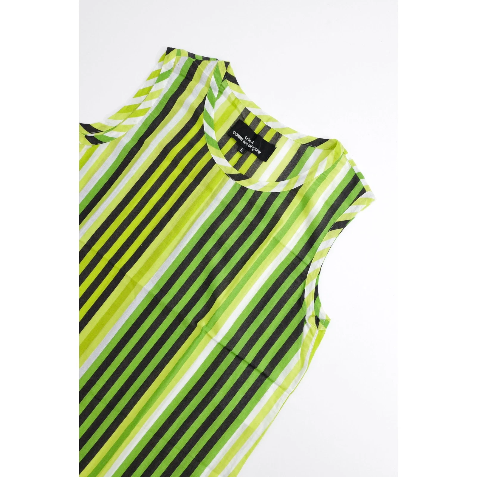 COMME DES GARÇONS Tee shirt Vert vintage, passéist — photo 2