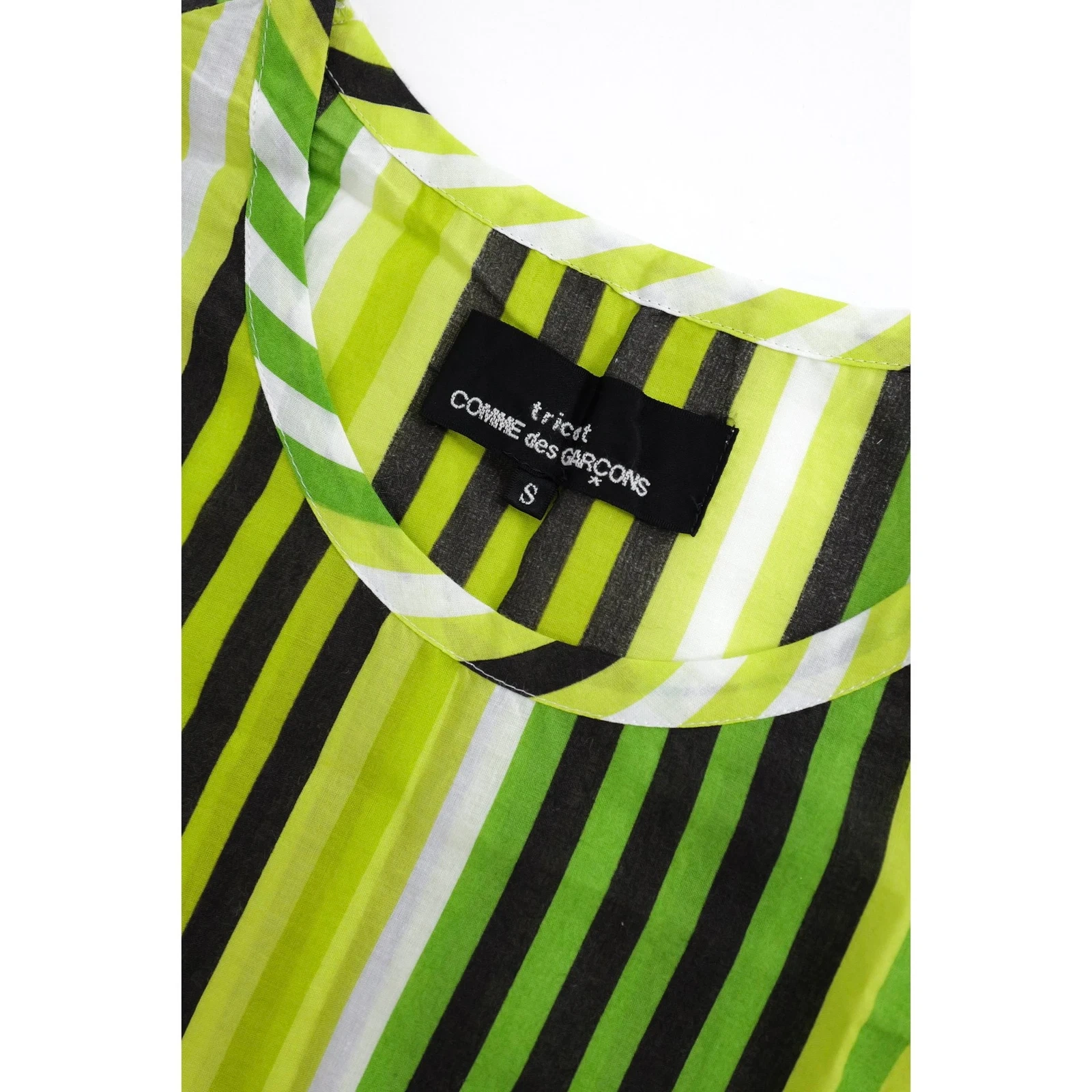 COMME DES GARÇONS Tee shirt Vert vintage, passéist — photo 4
