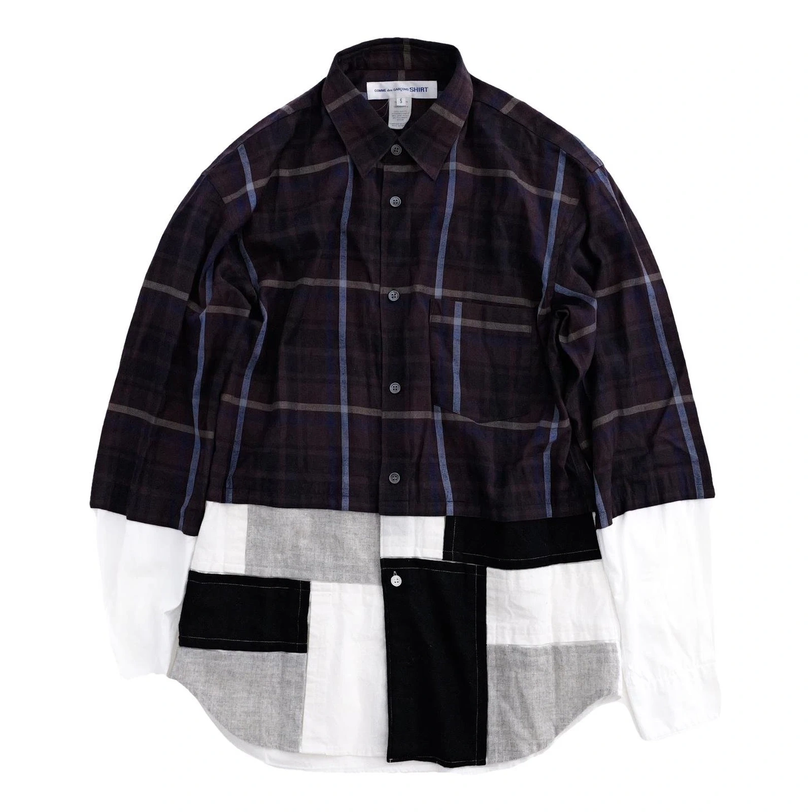 COMME DES GARÇONS Chemise Multicolore vintage, passéist — photo 1