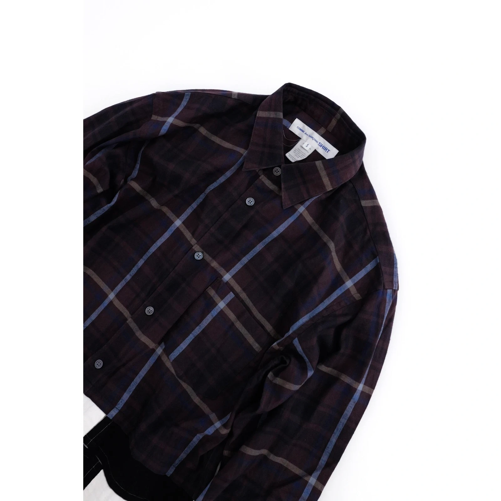 COMME DES GARÇONS Chemise Multicolore vintage, passéist — photo 2