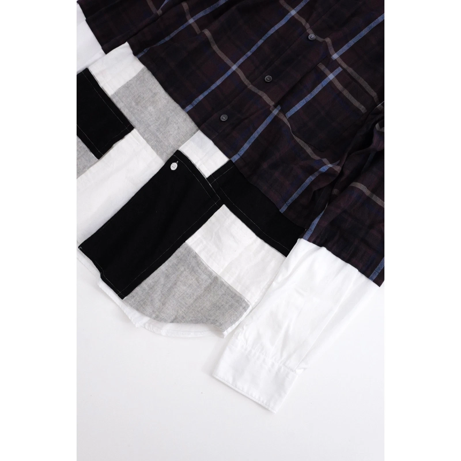 COMME DES GARÇONS Chemise Multicolore vintage, passéist — photo 3