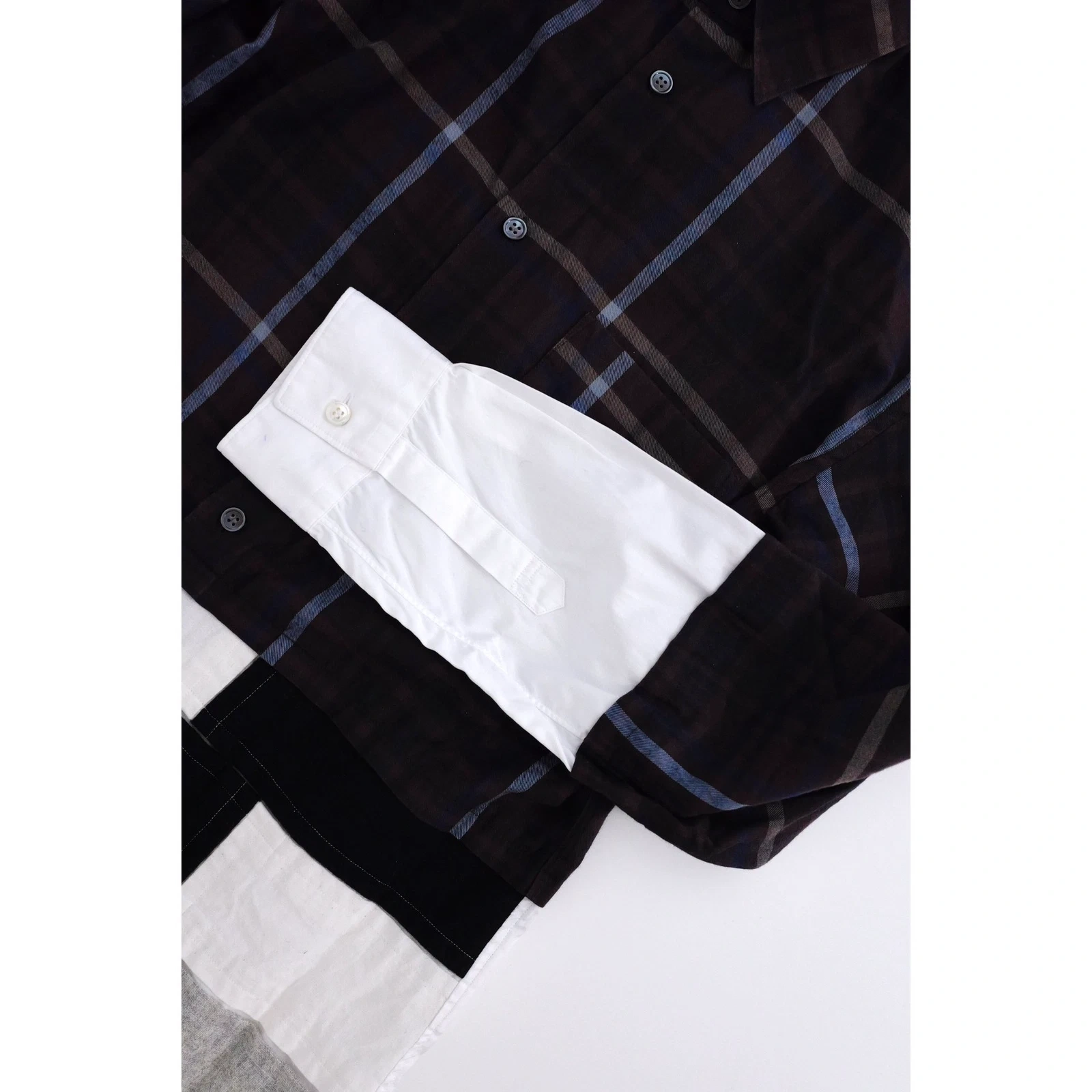 COMME DES GARÇONS Chemise Multicolore vintage, passéist — photo 9