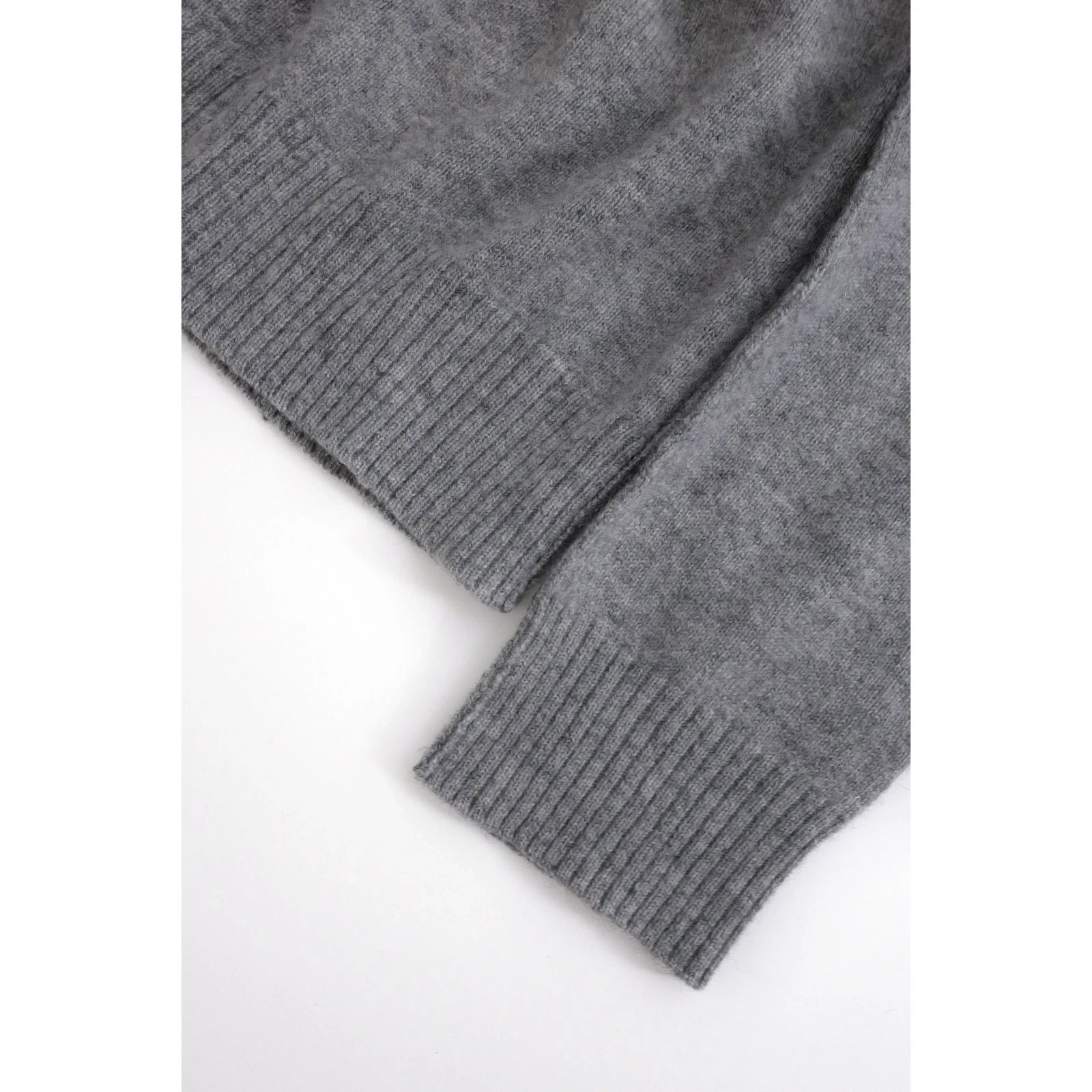 COMME DES GARÇONS Cardigan en cachemire Gris vintage, passéist — photo 14