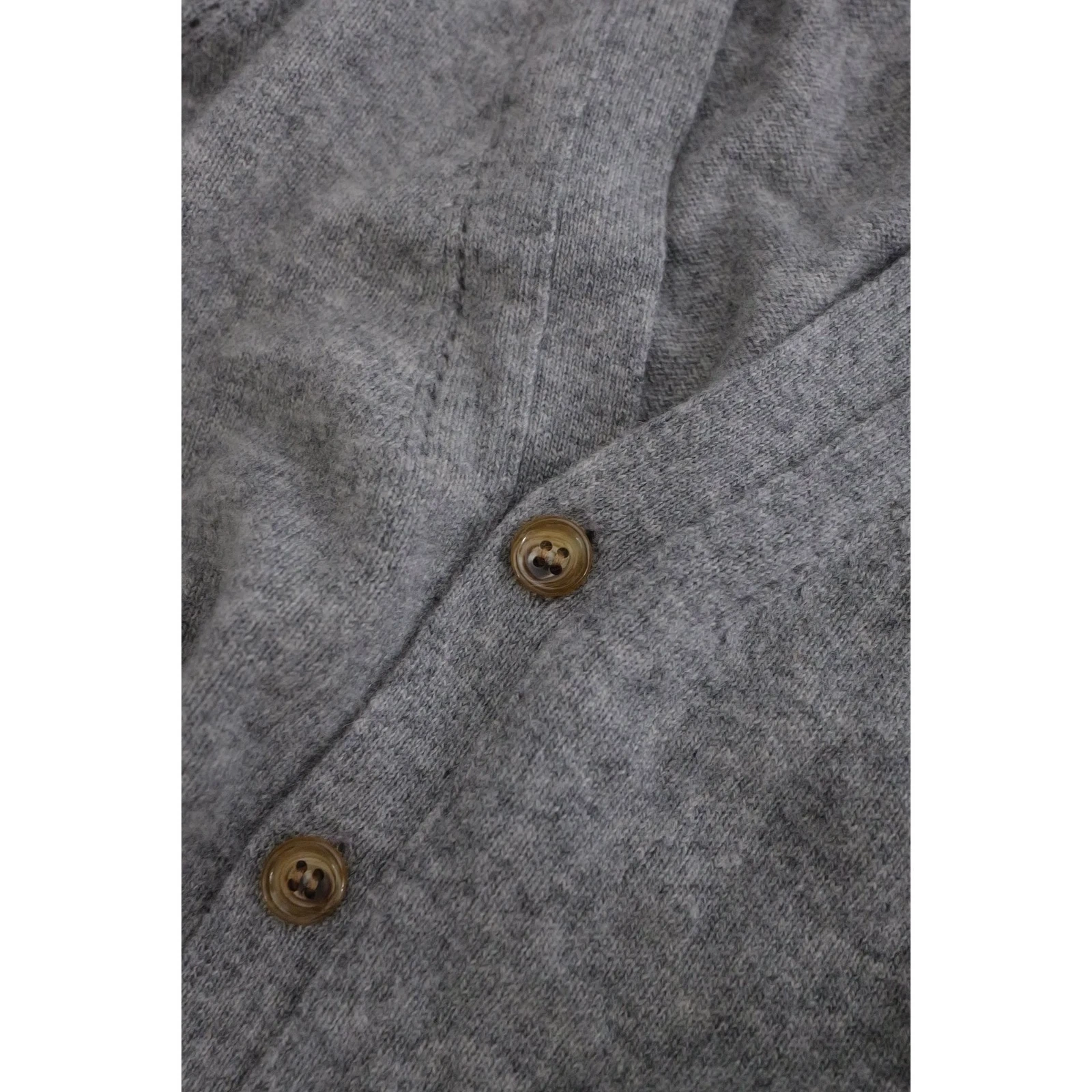 COMME DES GARÇONS Cardigan en cachemire Gris vintage, passéist — photo 5