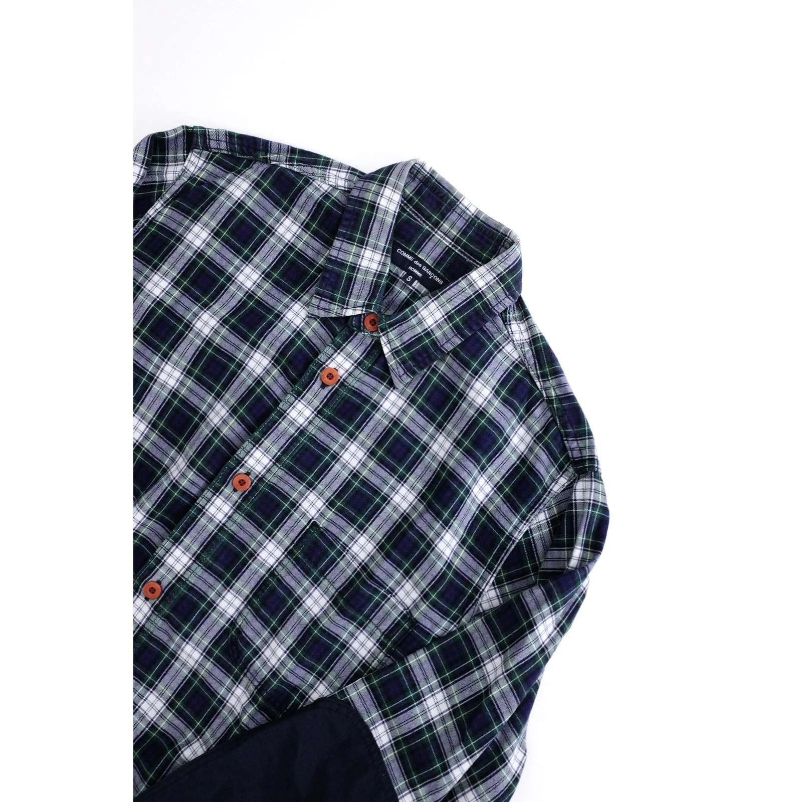 COMME DES GARÇONS Chemise Multicolore vintage, passéist — photo 2
