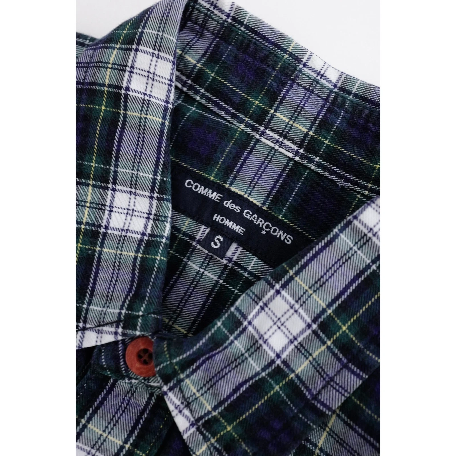COMME DES GARÇONS Chemise Multicolore vintage, passéist — photo 4