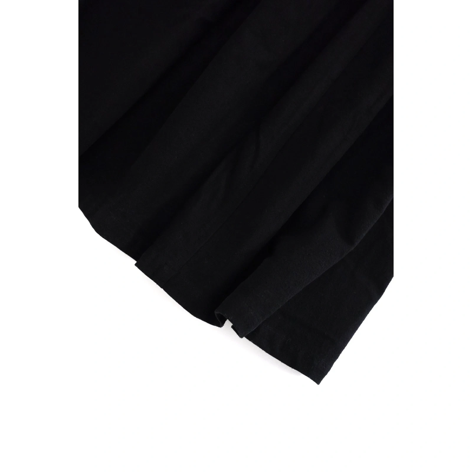 YOHJI YAMAMOTO Jupe longue Noir vintage, passéist — photo 11