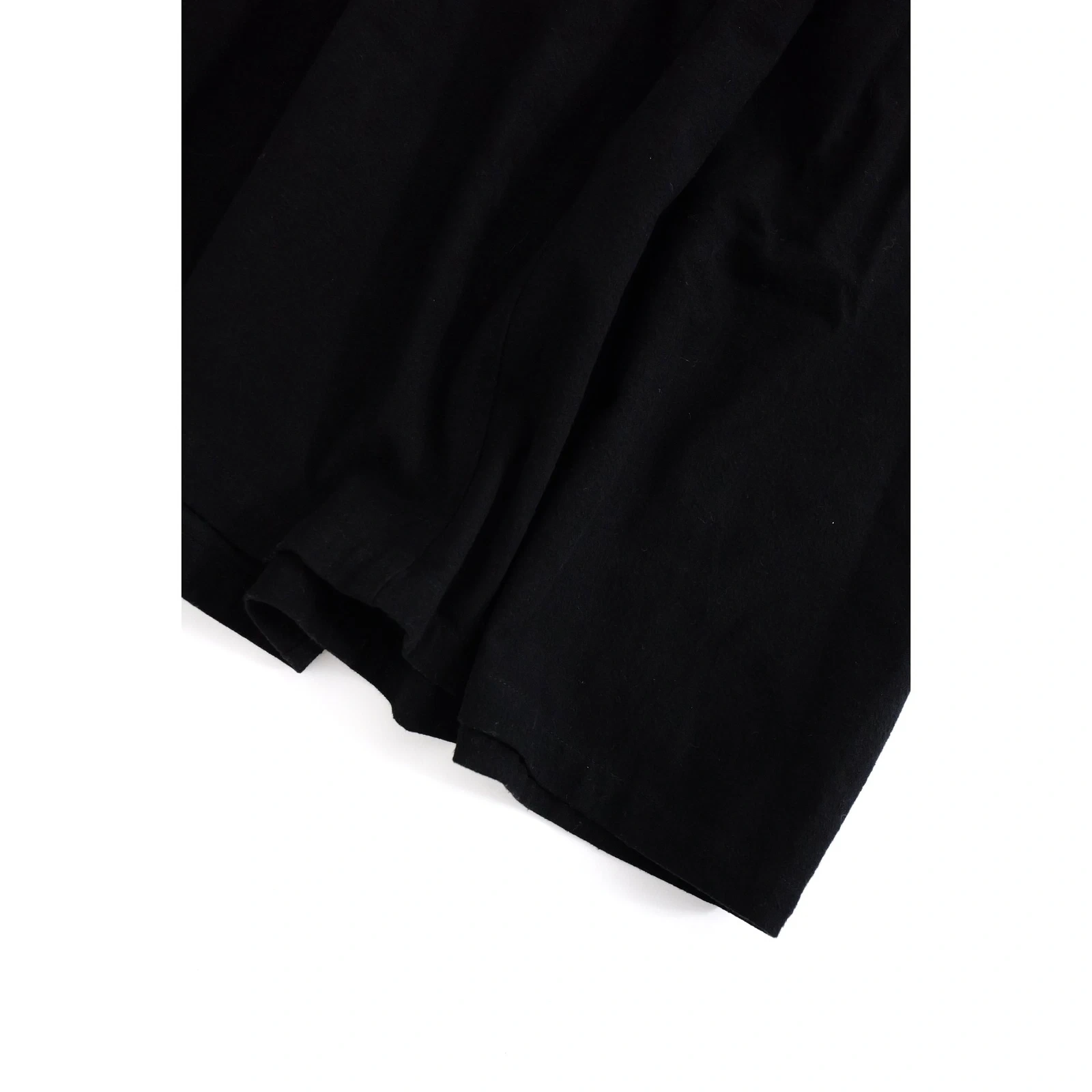YOHJI YAMAMOTO Jupe longue Noir vintage, passéist — photo 3
