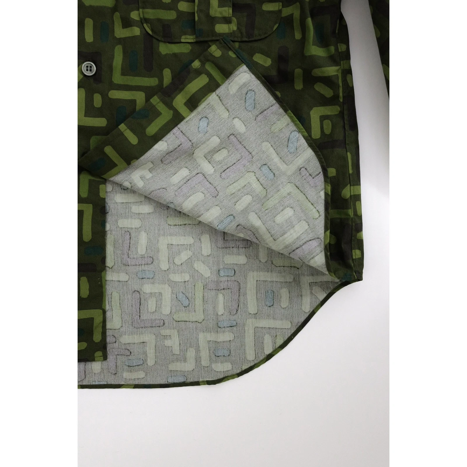 COMME DES GARÇONS Chemise Kaki vintage, passéist — photo 8