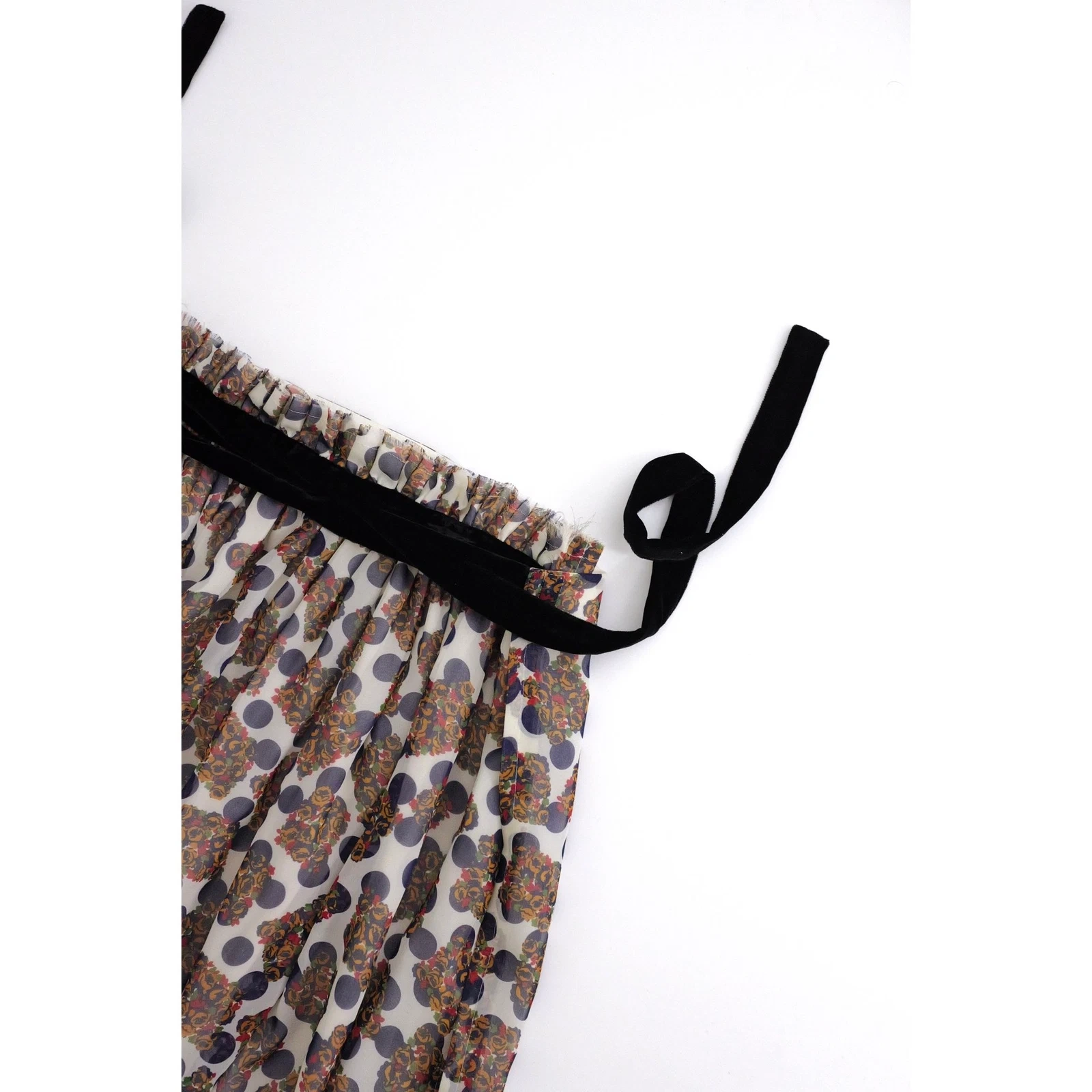 COMME DES GARÇONS Mini jupe Noir vintage, passéist — photo 2