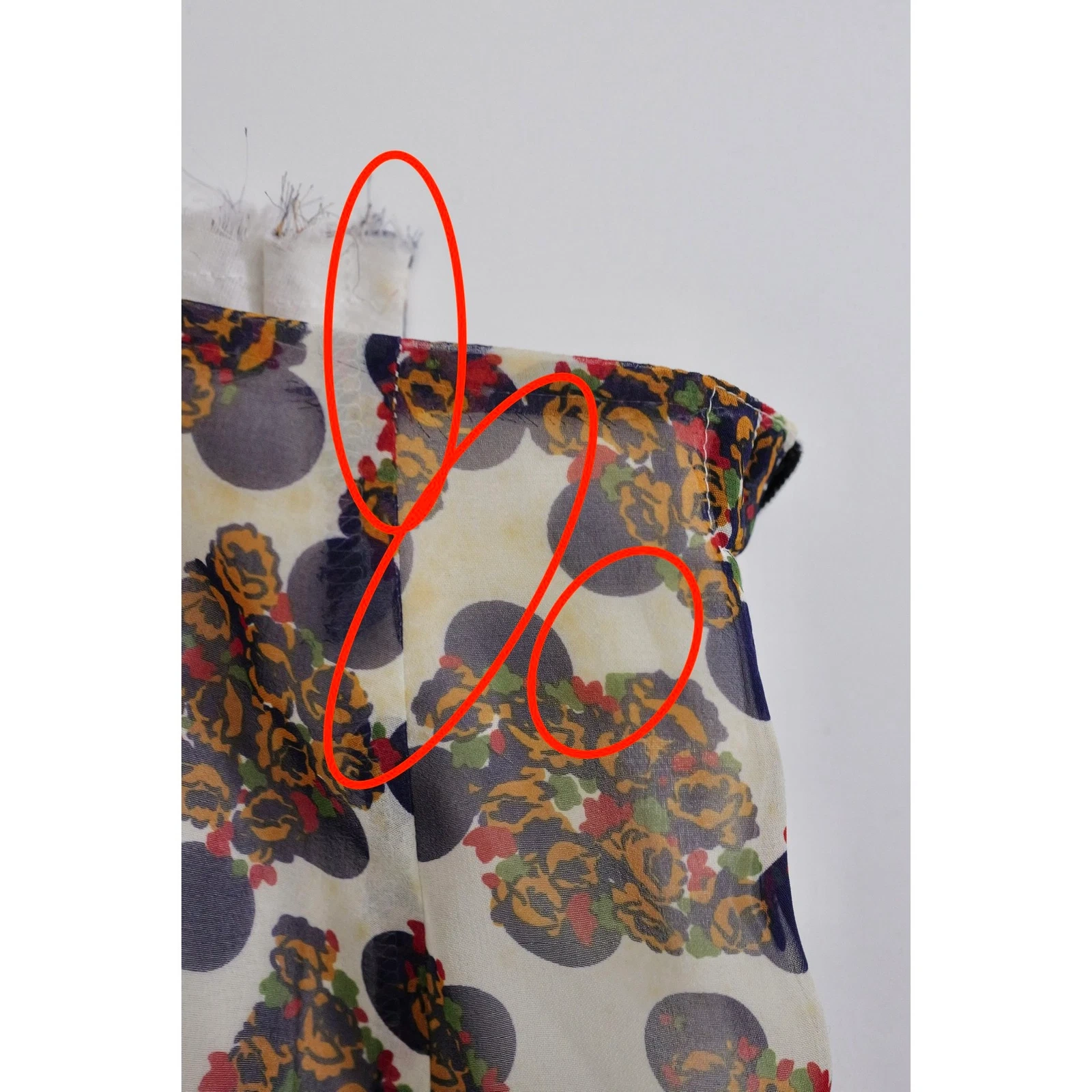COMME DES GARÇONS Mini jupe Noir vintage, passéist — photo 4