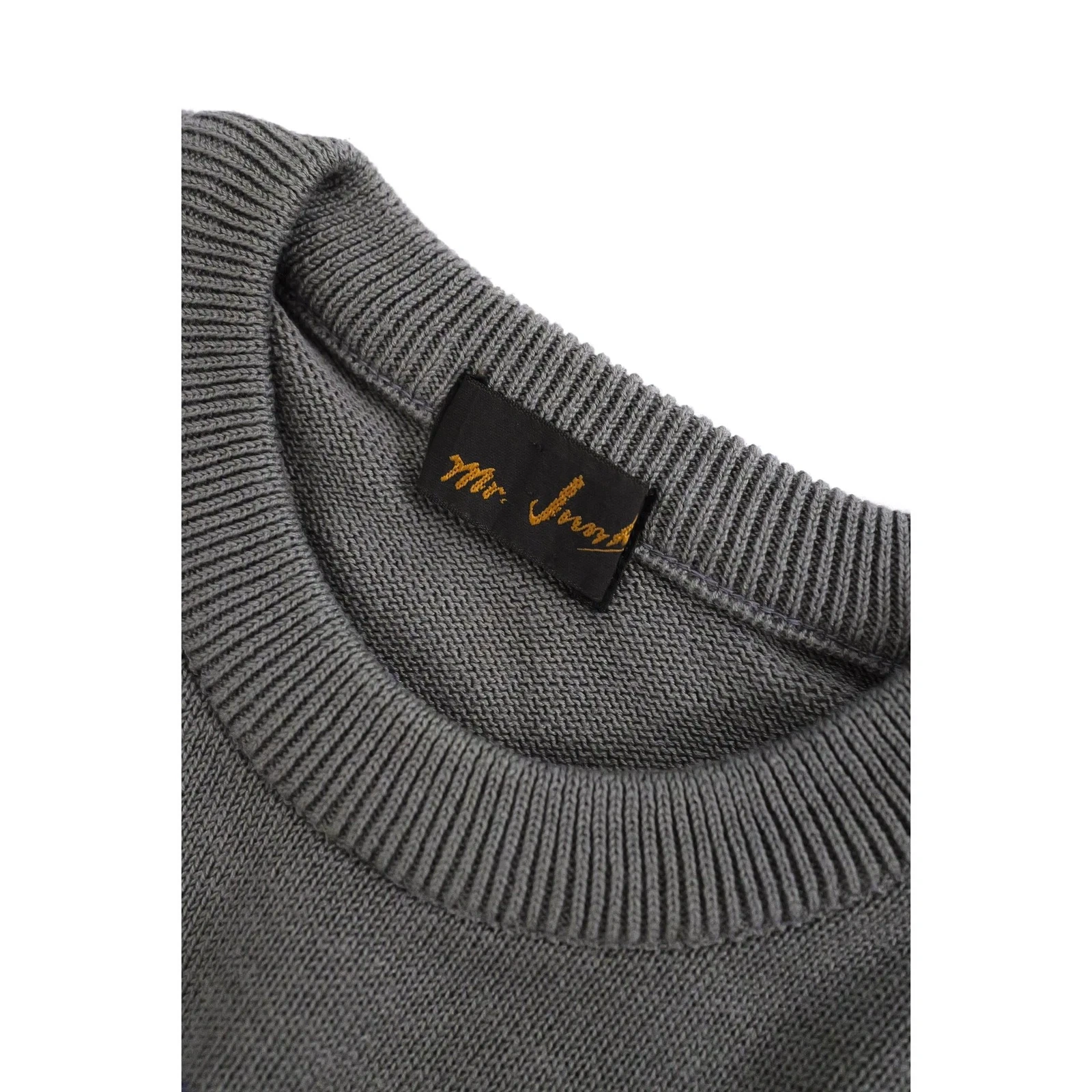 JUNKO KOSHINO Sweat Anthracite vintage, passéist — photo 4