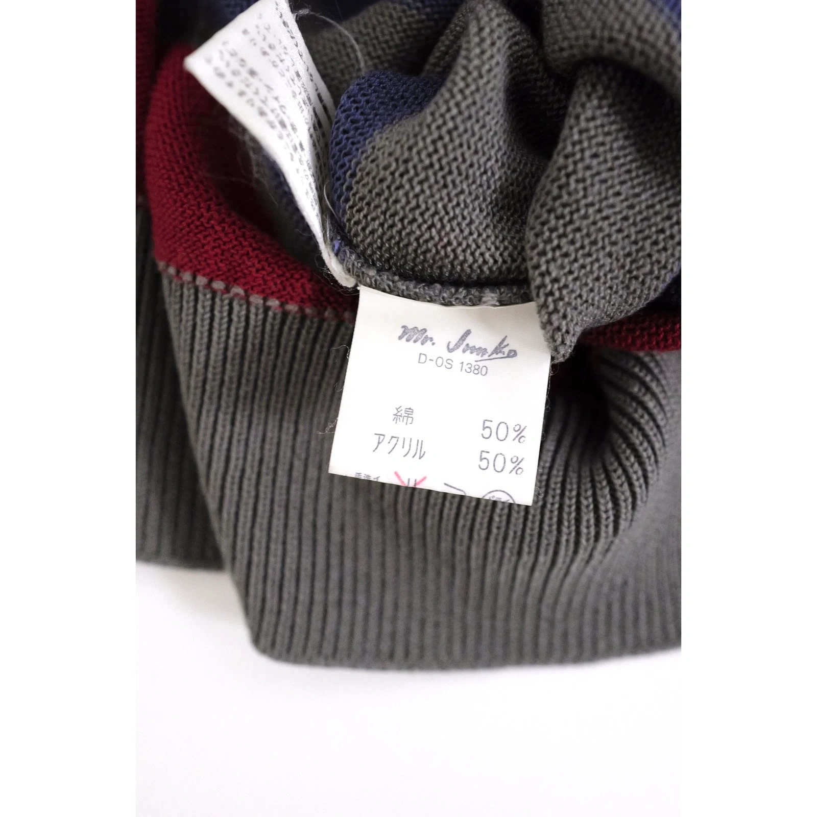 JUNKO KOSHINO Sweat Anthracite vintage, passéist — photo 9