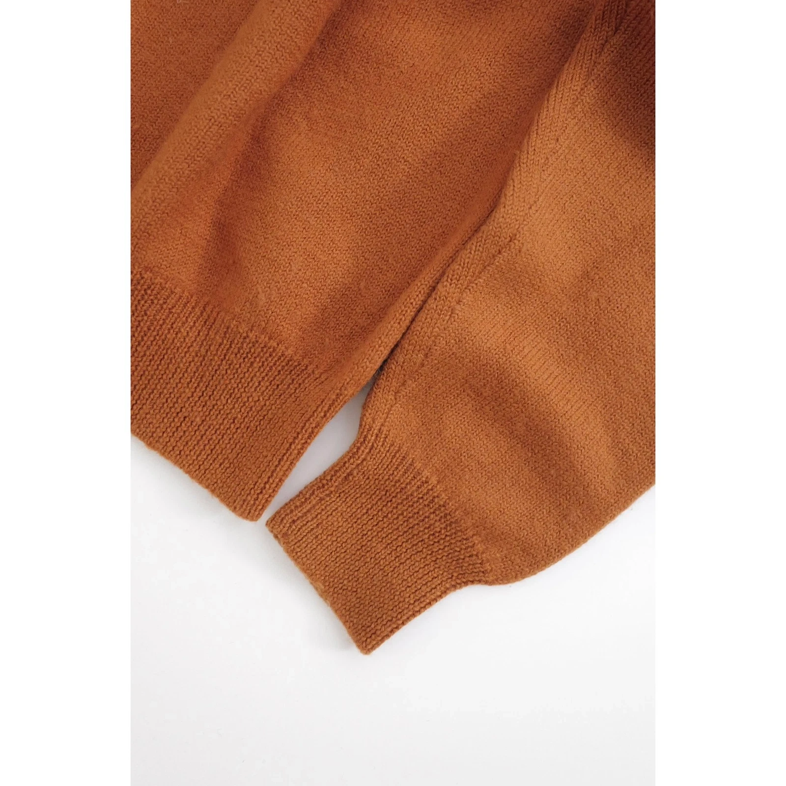 JUNKO KOSHINO Pull en laine Orange vintage, passéist — photo 14