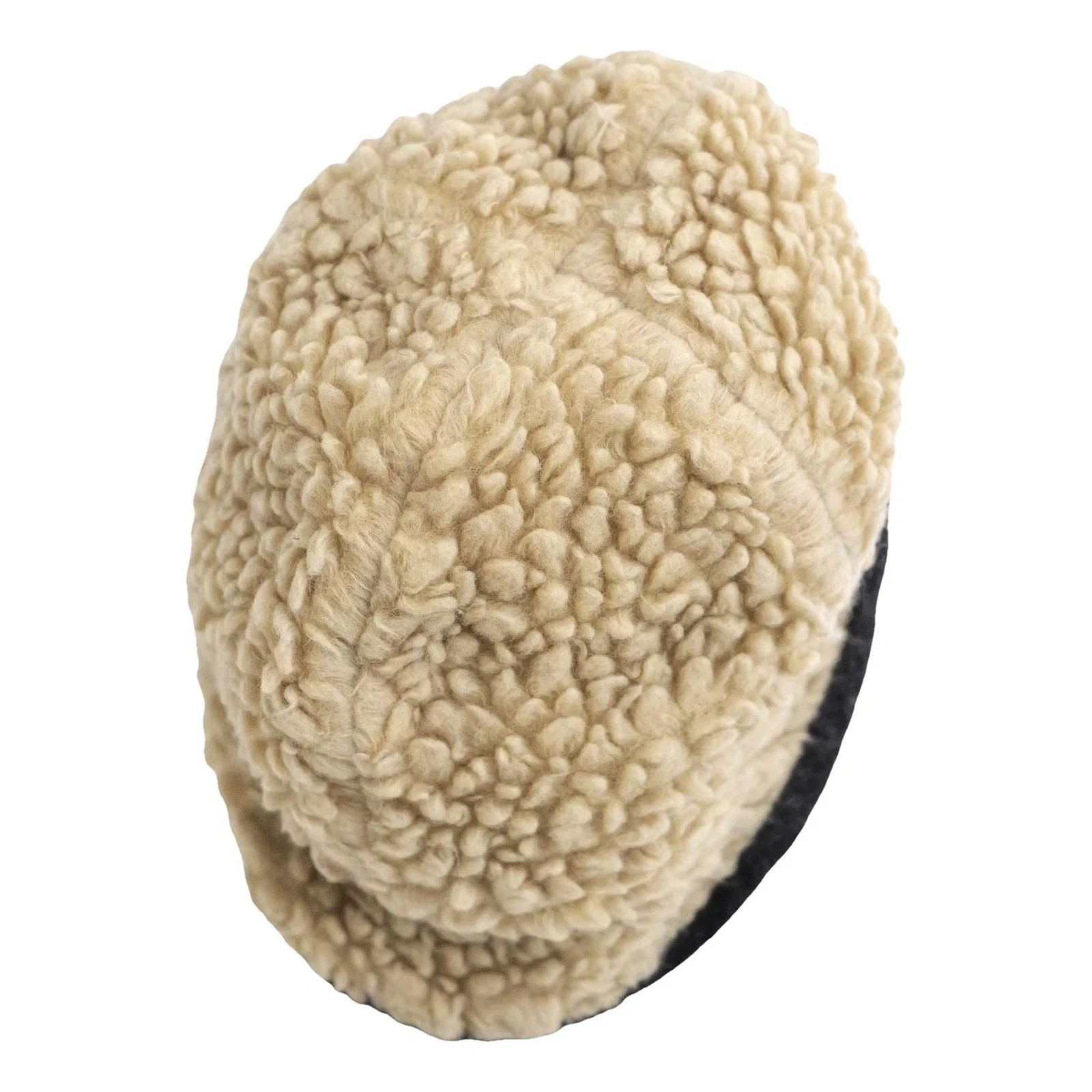 45RPM Beret en laine Beige vintage, passéist — photo 1