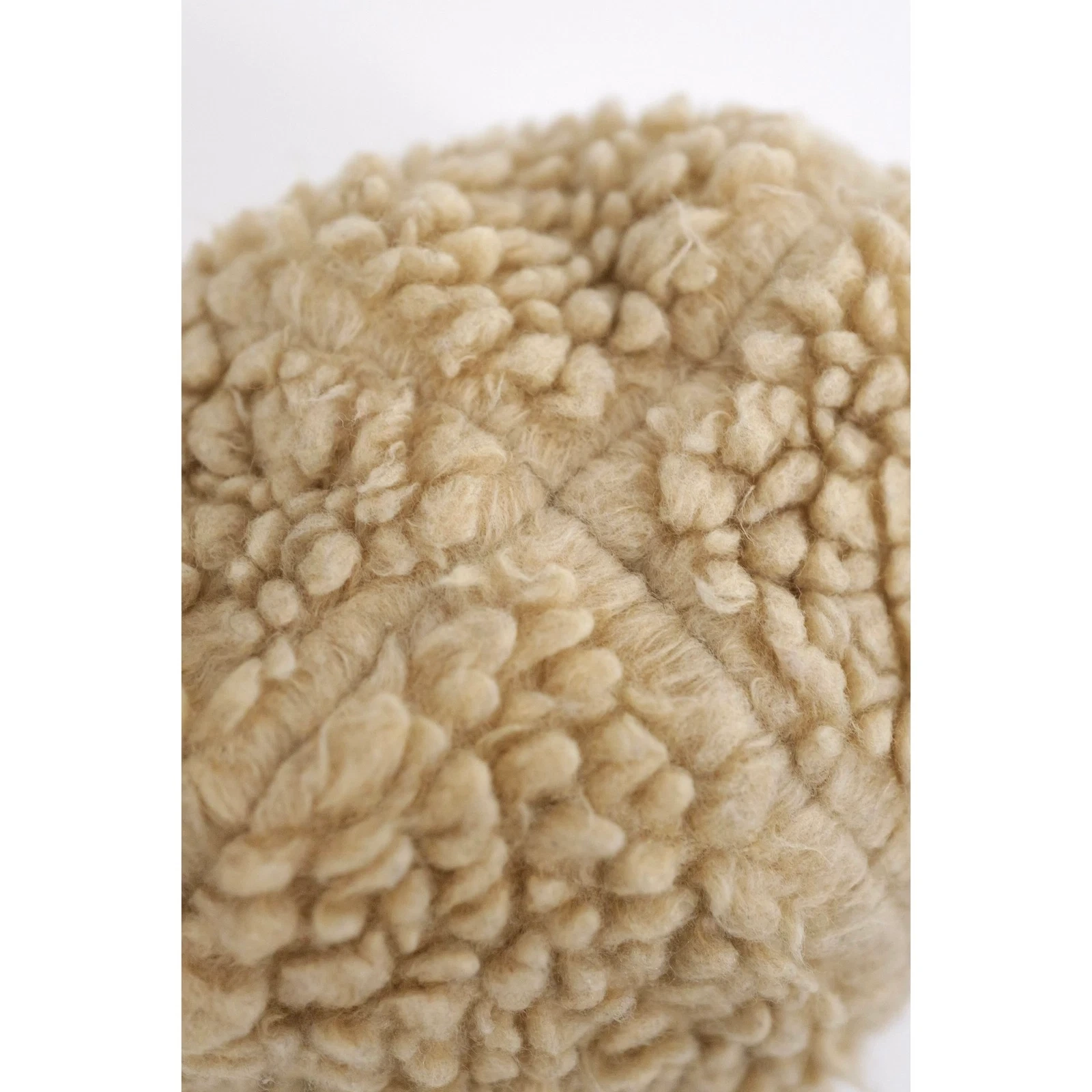 45RPM Beret en laine Beige vintage, passéist — photo 10
