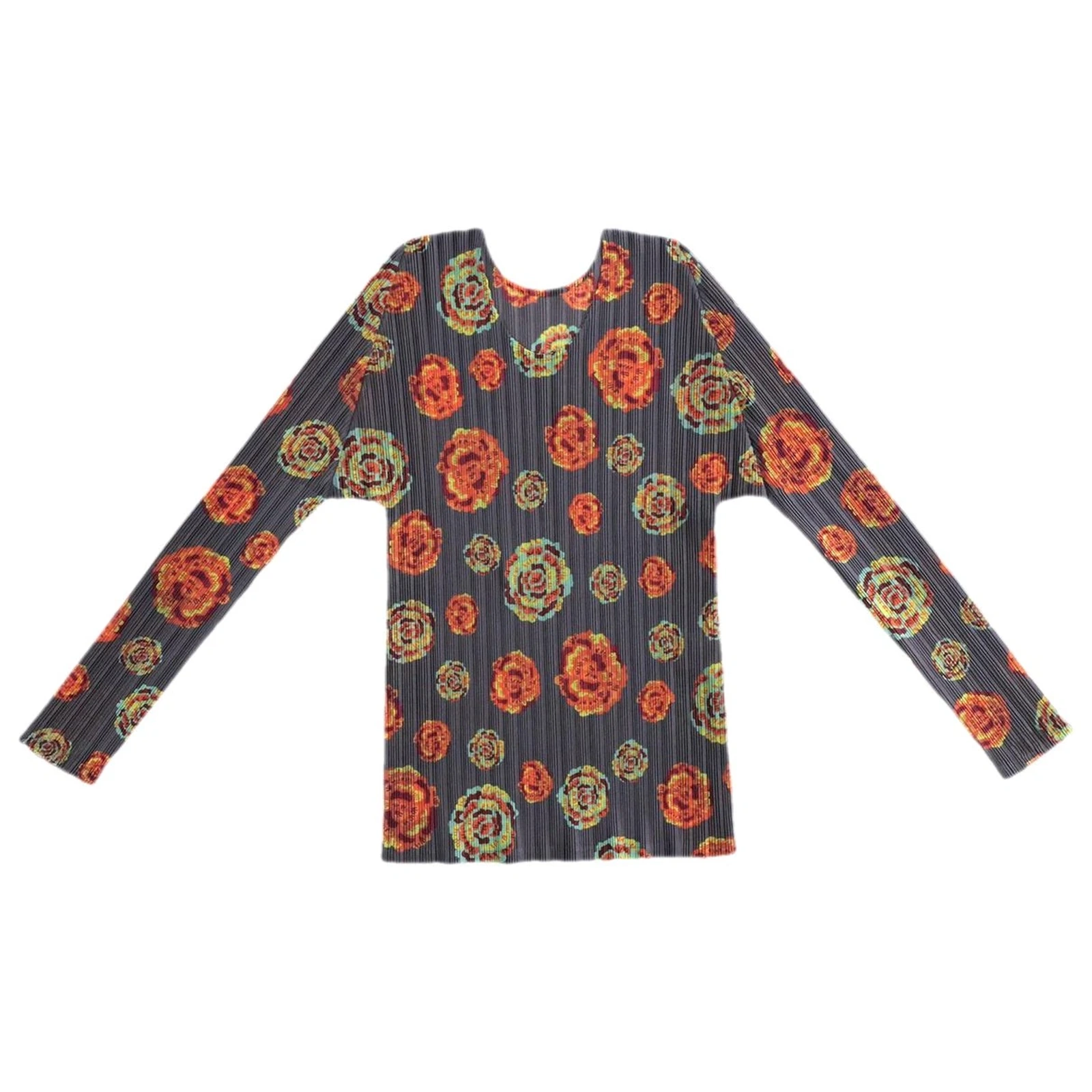 ISSEY MIYAKE Blouse Multicolore vintage, passéist — photo 1