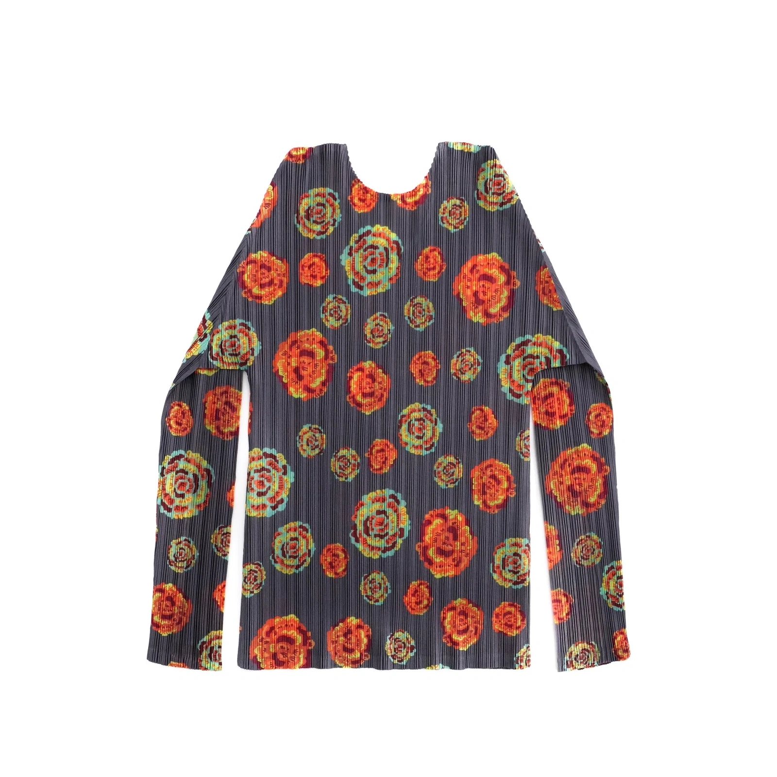 ISSEY MIYAKE Blouse Multicolore vintage, passéist — photo 9