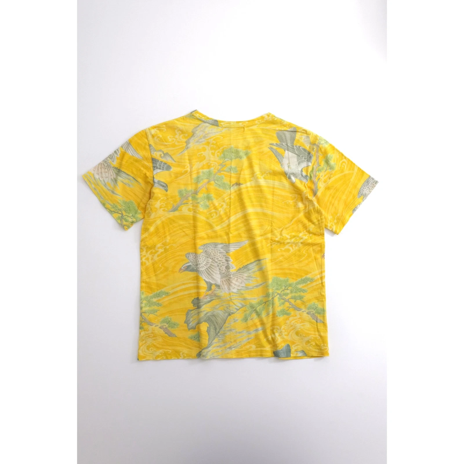 YOHJI YAMAMOTO Tee shirt Jaune vintage, passéist — photo 14