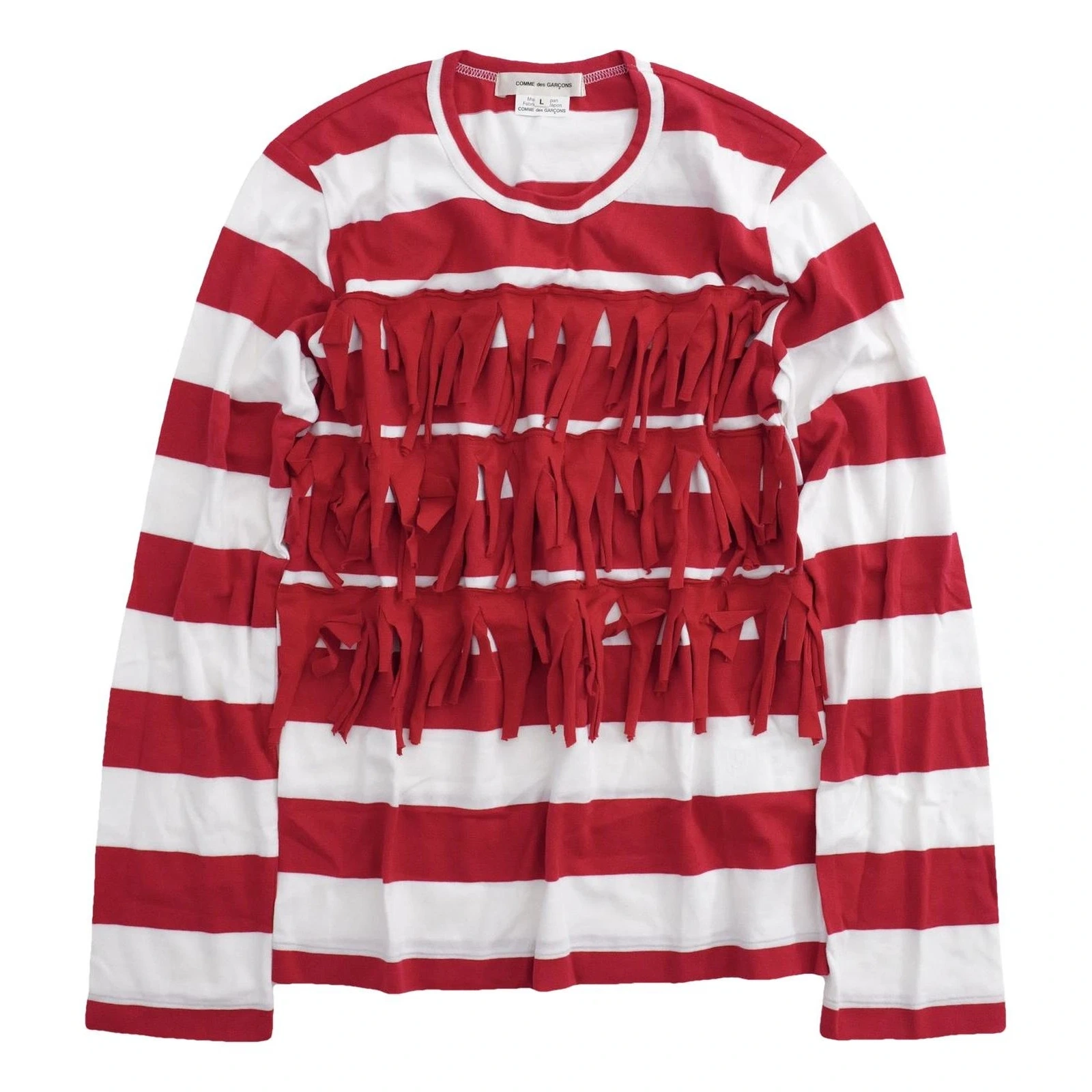 COMME DES GARÇONS Tee shirt Rouge vintage, passéist — photo 1