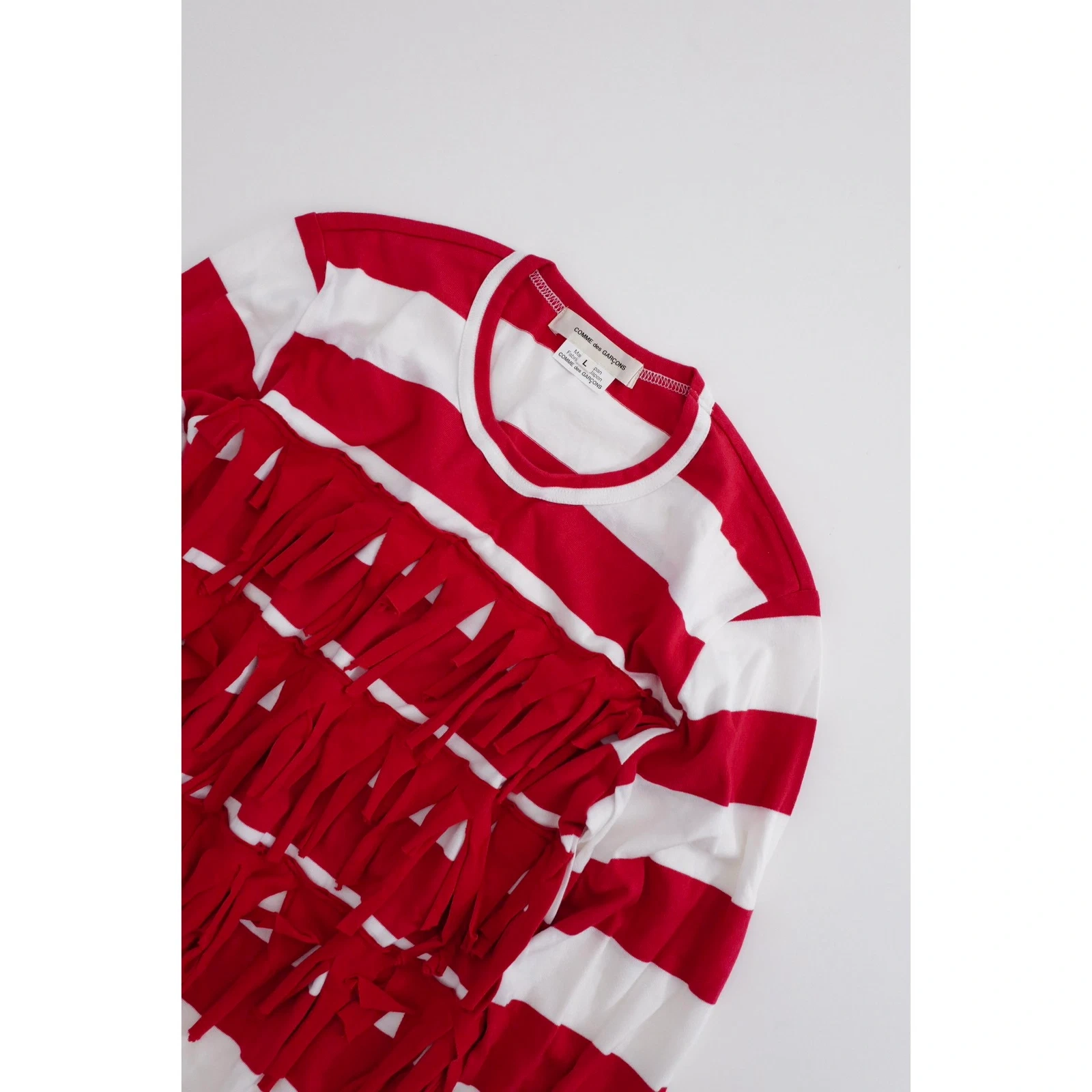 COMME DES GARÇONS Tee shirt Rouge vintage, passéist — photo 2