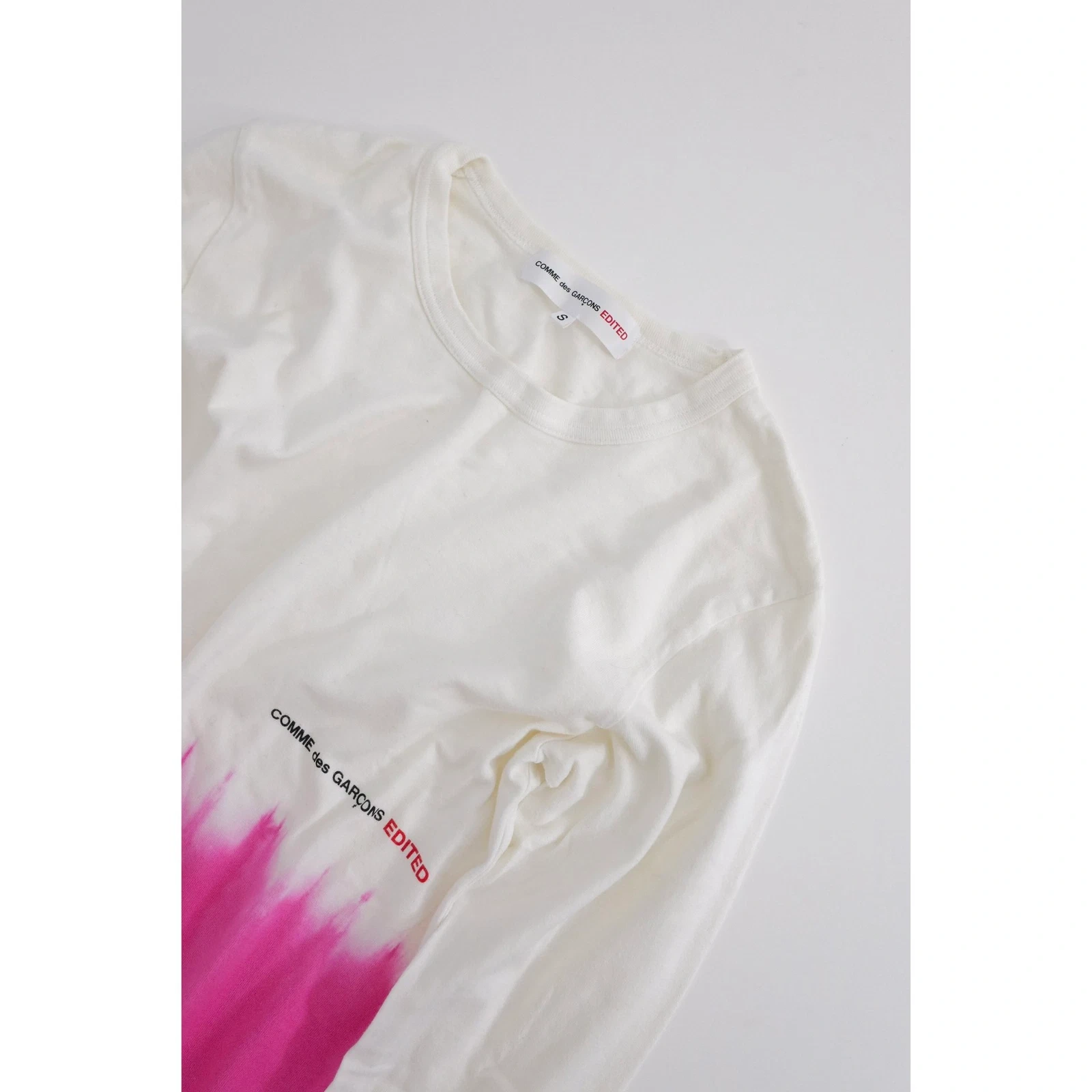 COMME DES GARÇONS Tee shirt Rose vintage, passéist — photo 2