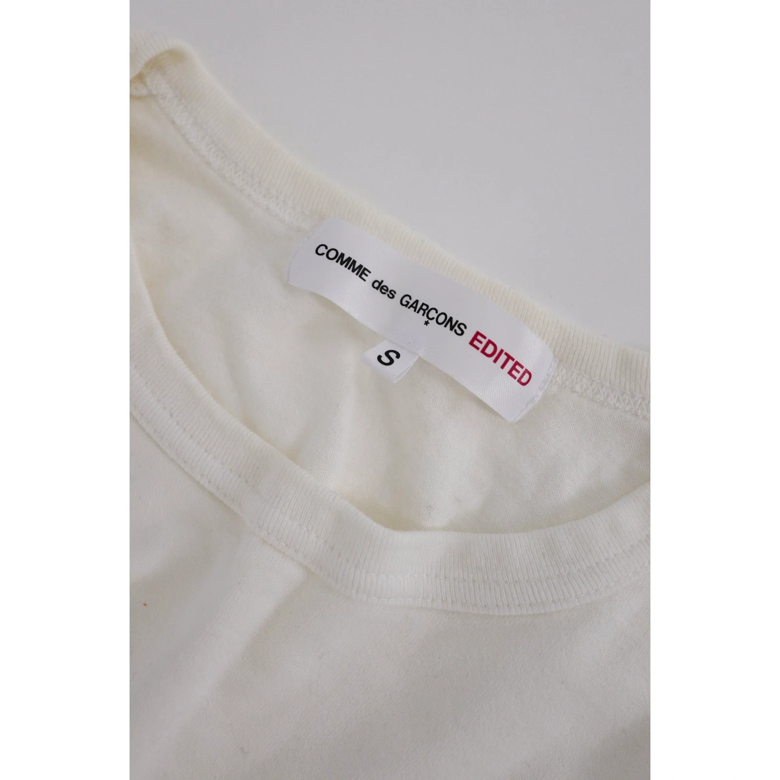 COMME DES GARÇONS Tee shirt Rose vintage, passéist — photo 3
