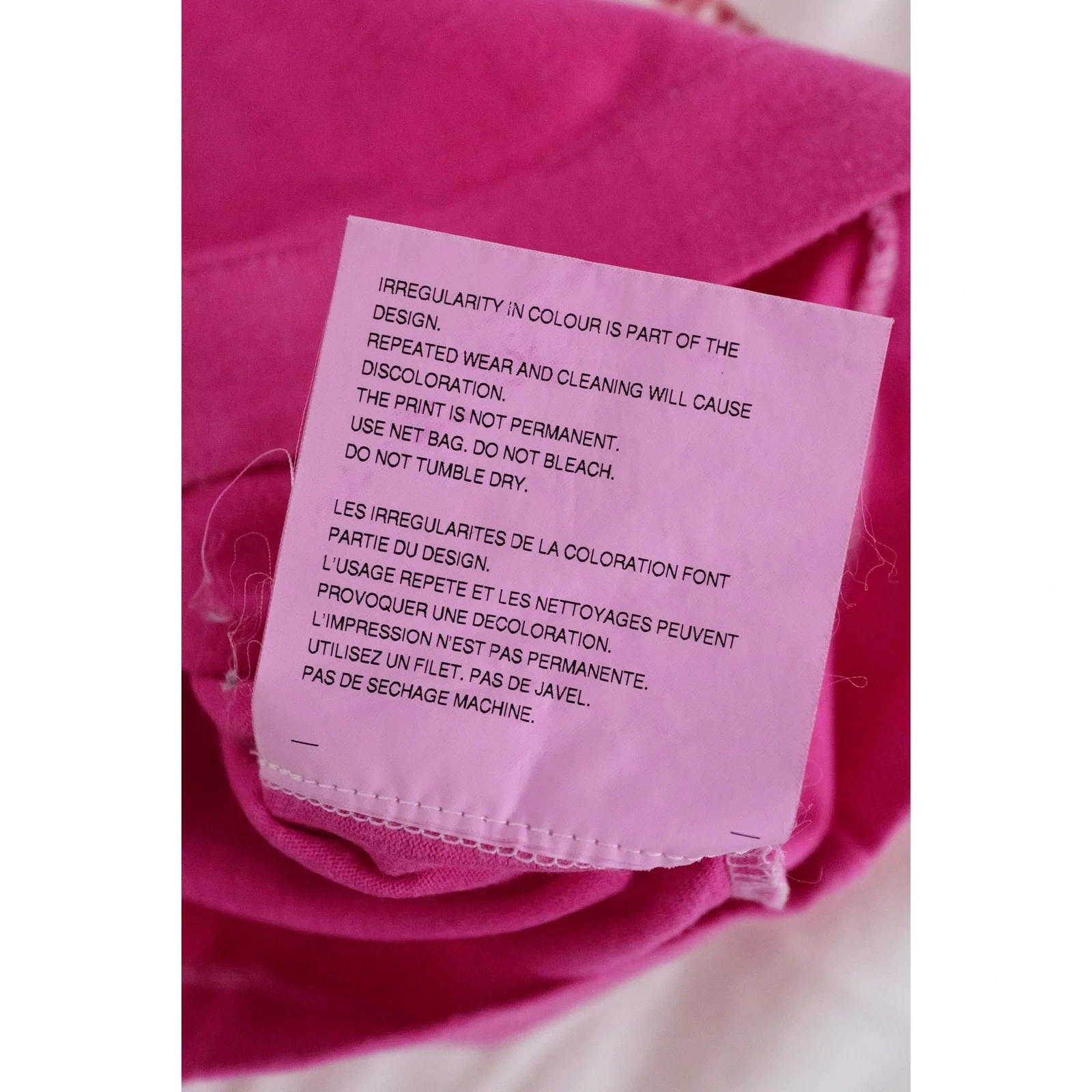 COMME DES GARÇONS Tee shirt Rose vintage, passéist — photo 9