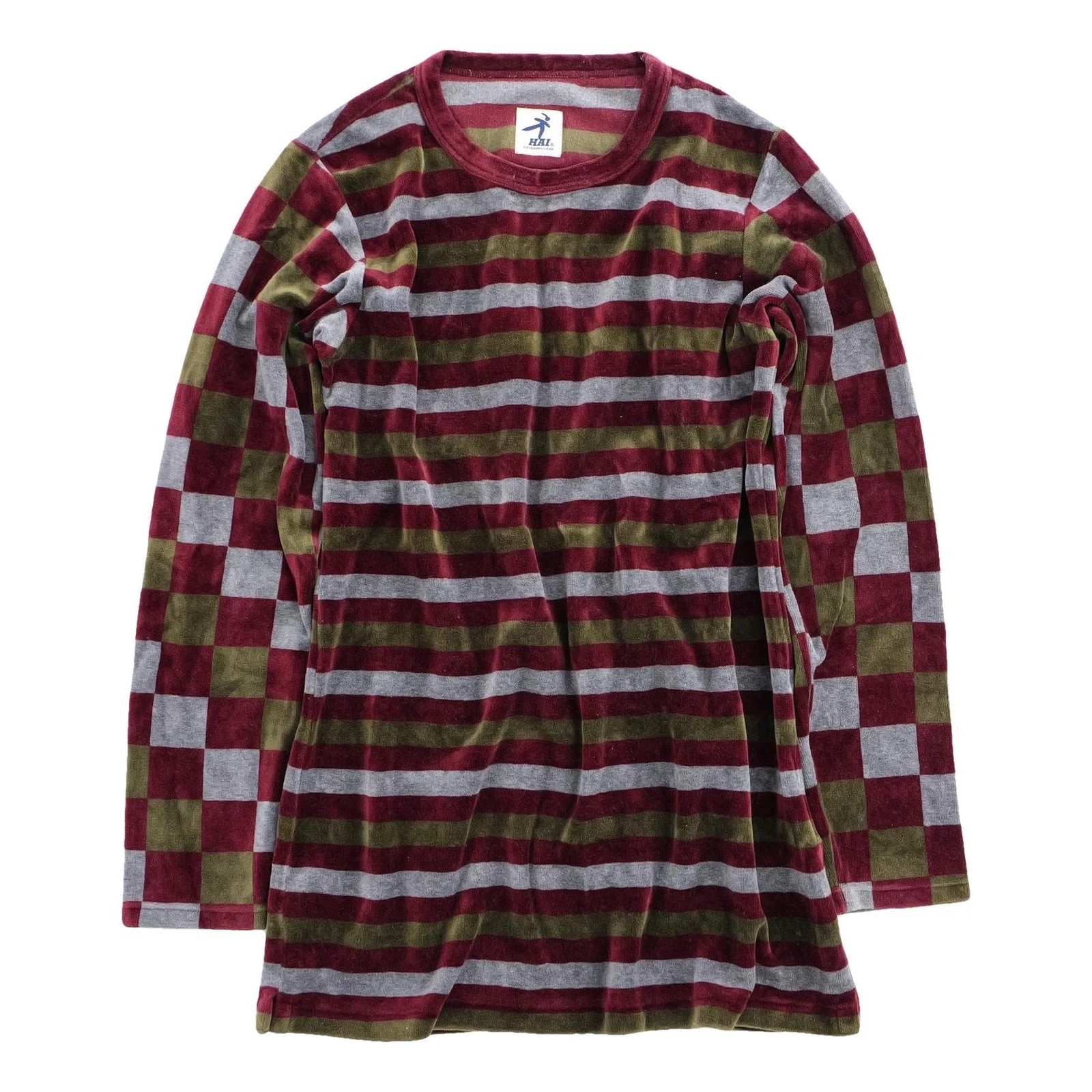 ISSEY MIYAKE Sweat Bordeaux vintage, passéist — photo 1