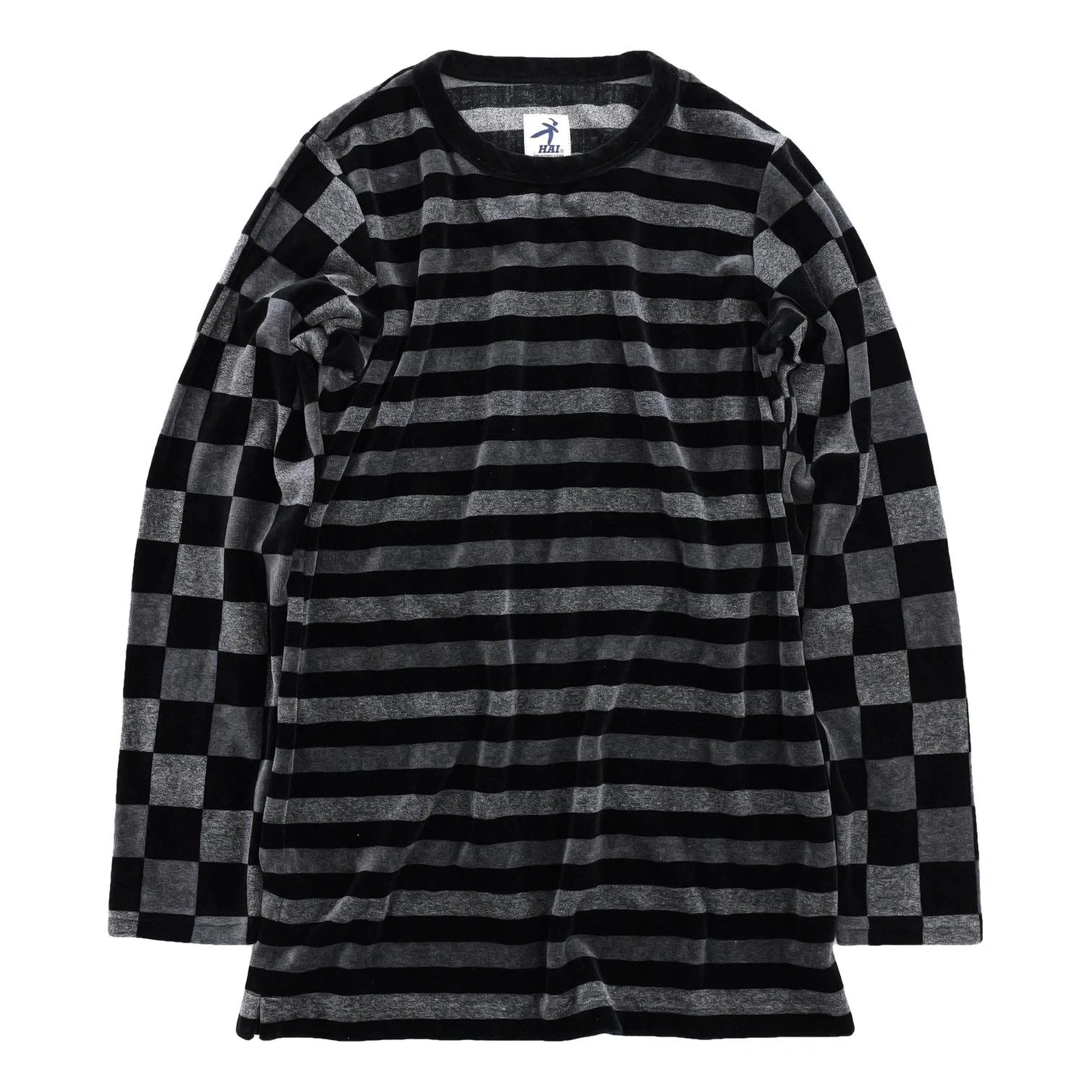 ISSEY MIYAKE Sweat Gris vintage, passéist — photo 1