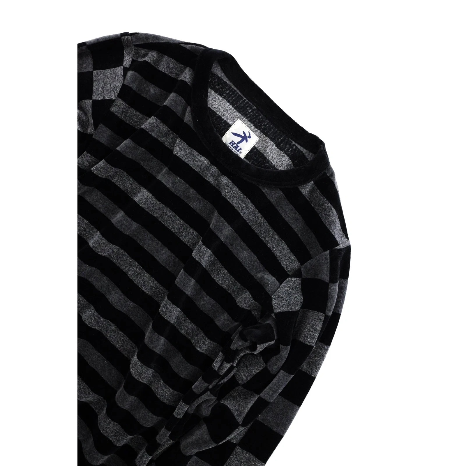 ISSEY MIYAKE Sweat Gris vintage, passéist — photo 2