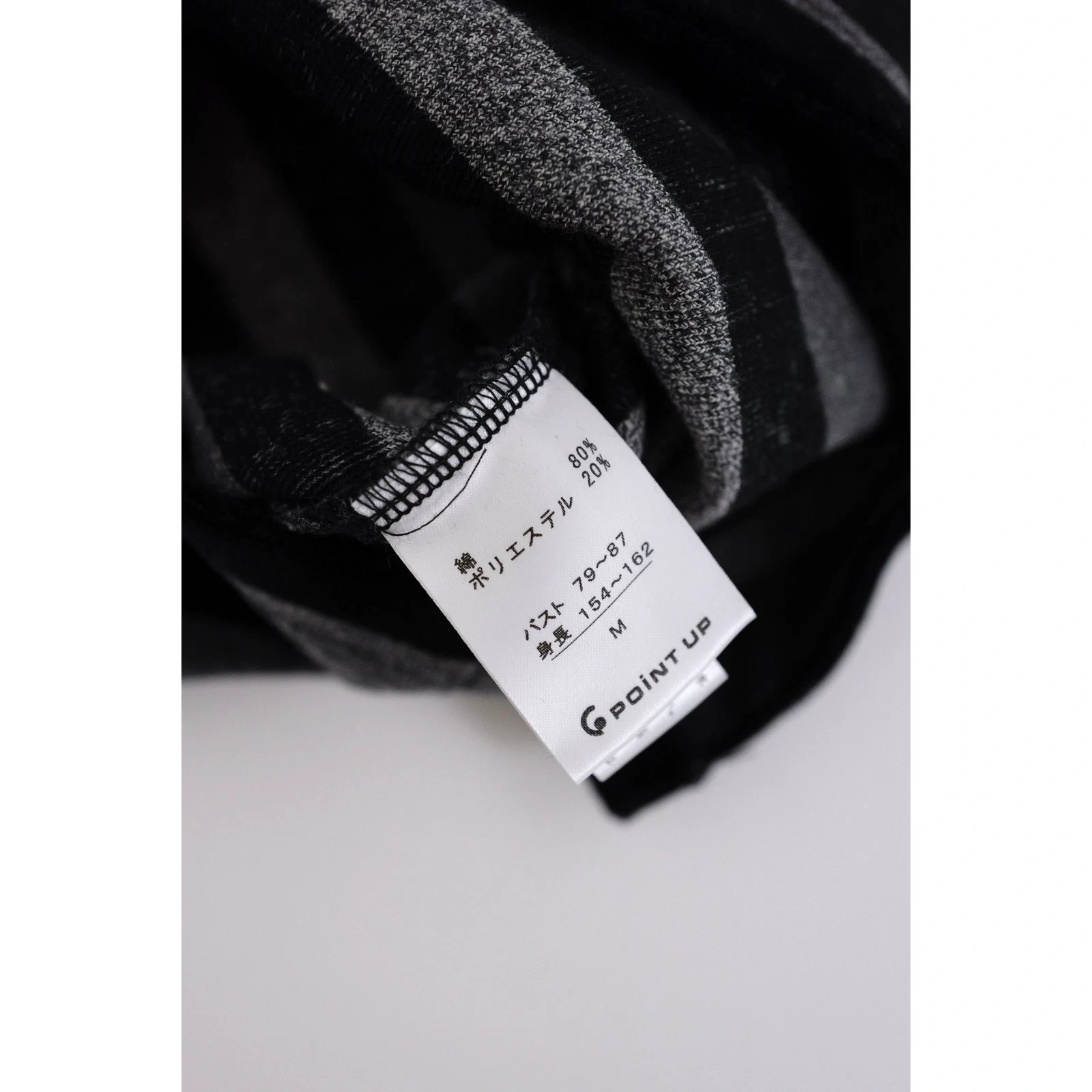 ISSEY MIYAKE Sweat Gris vintage, passéist — photo 8