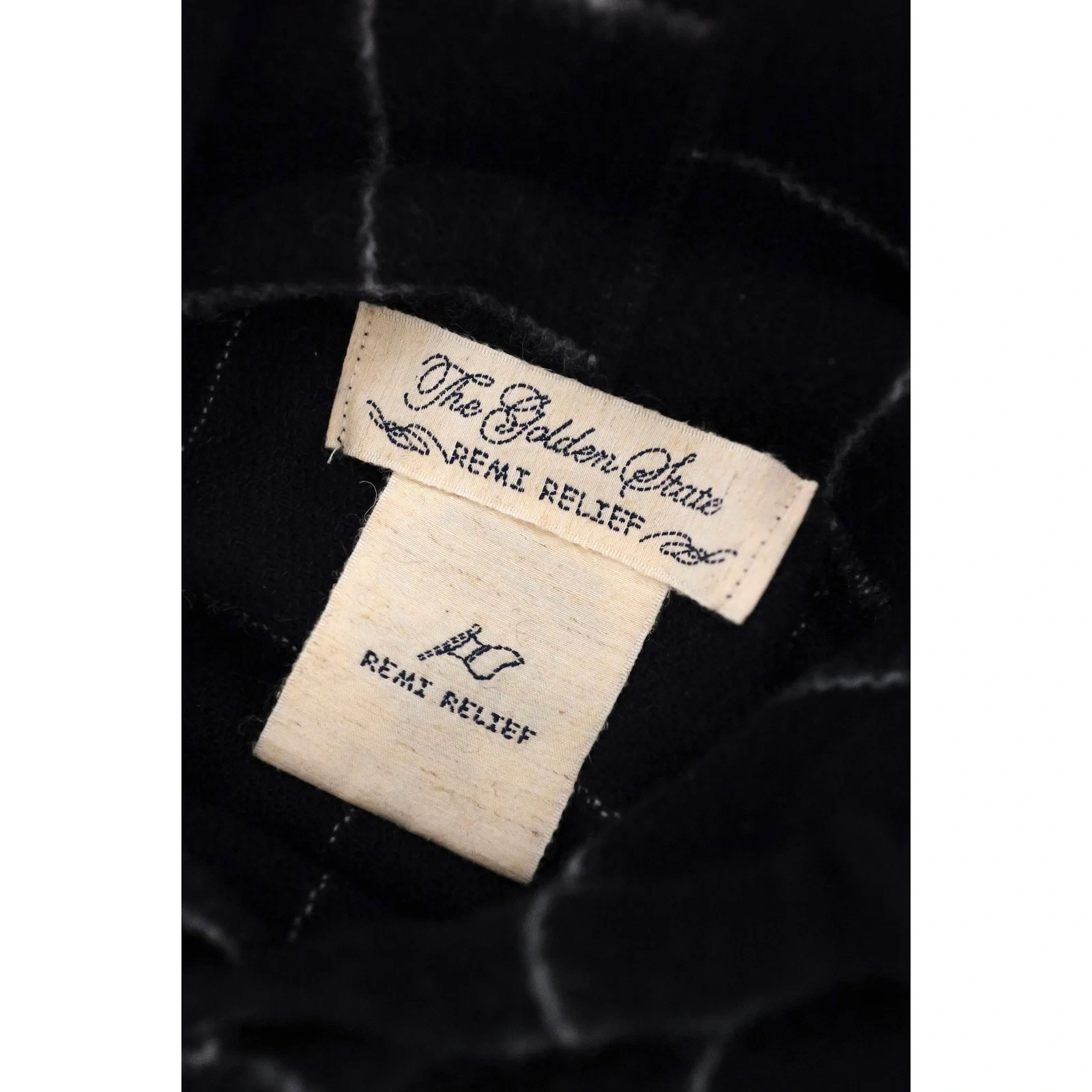 DIVERS Sweat en laine Marine vintage, passéist — photo 5