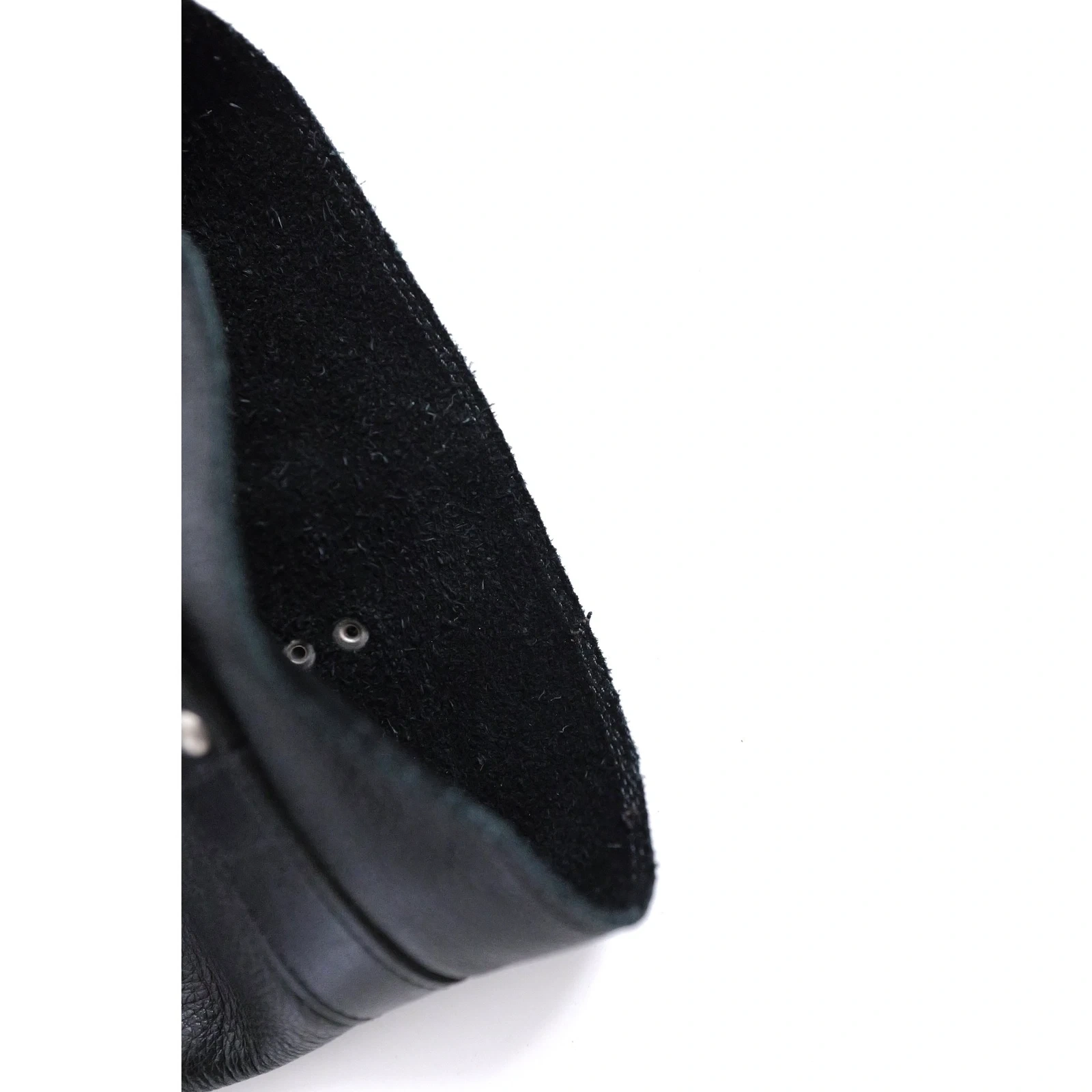 YOHJI YAMAMOTO Bottes en cuir Noir vintage, passéist — photo 13
