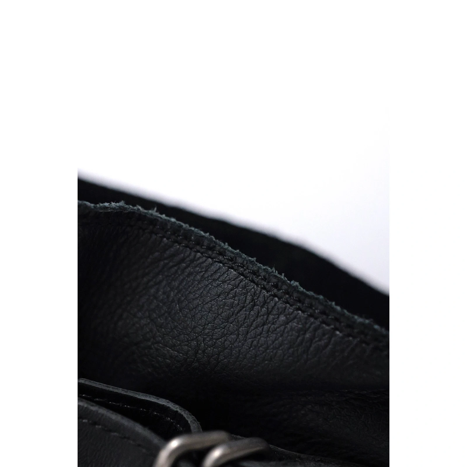 YOHJI YAMAMOTO Bottes en cuir Noir vintage, passéist — photo 14