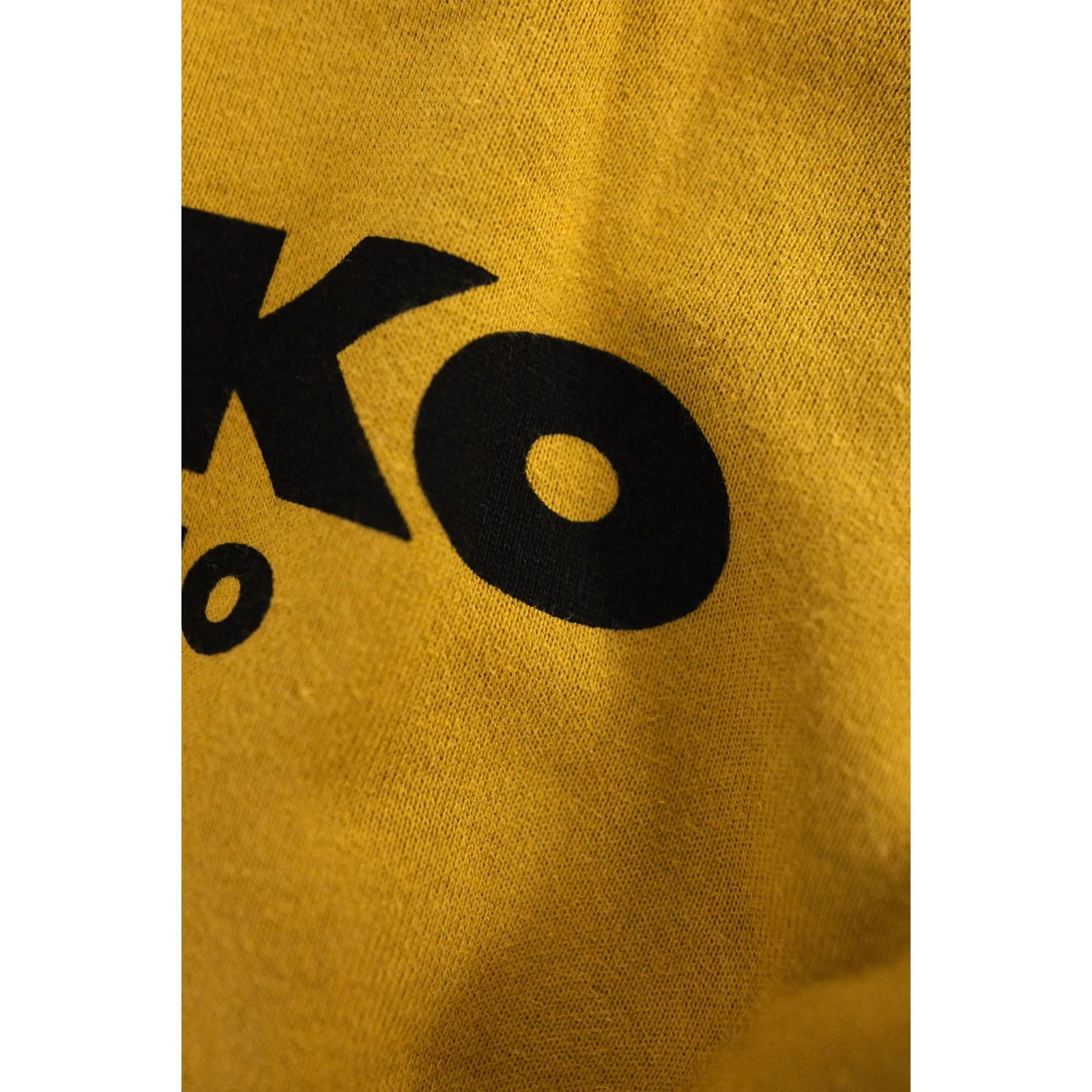 JUNKO KOSHINO Sweat Jaune vintage, passéist — photo 6