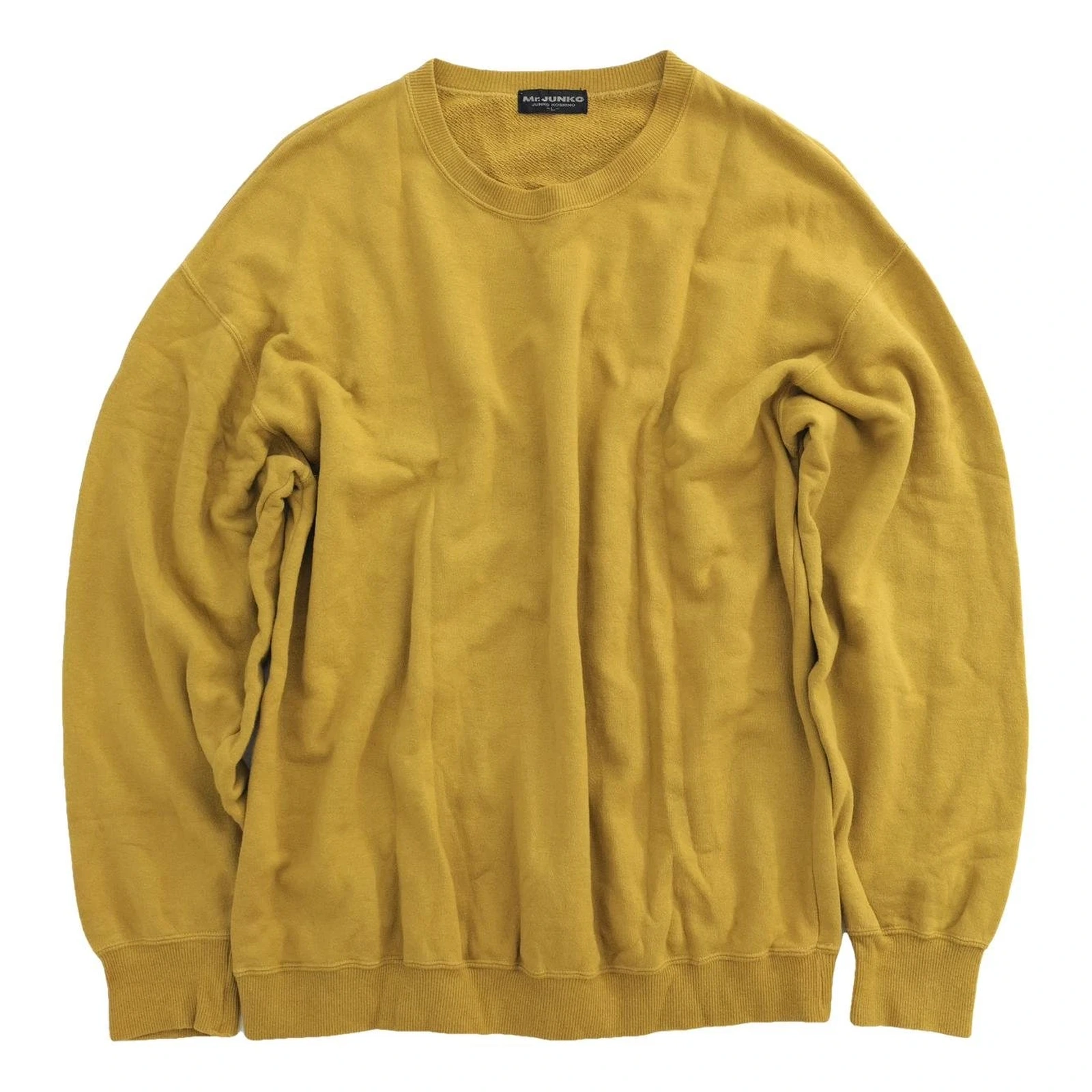 JUNKO KOSHINO Sweat Jaune vintage, passéist — photo 9