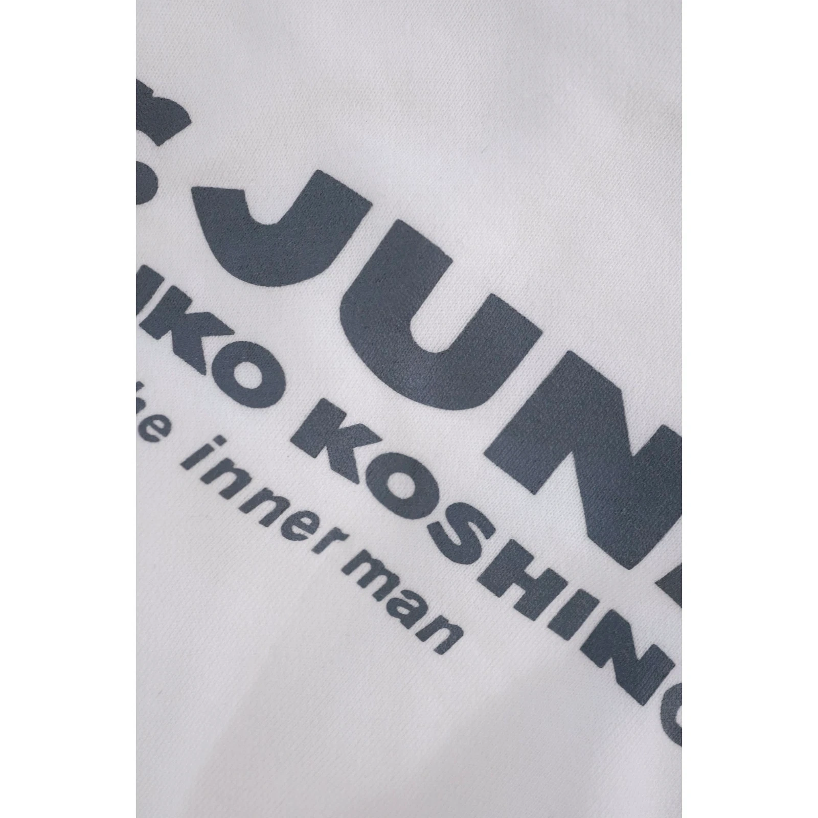 JUNKO KOSHINO Sweat Blanc vintage, passéist — photo 4