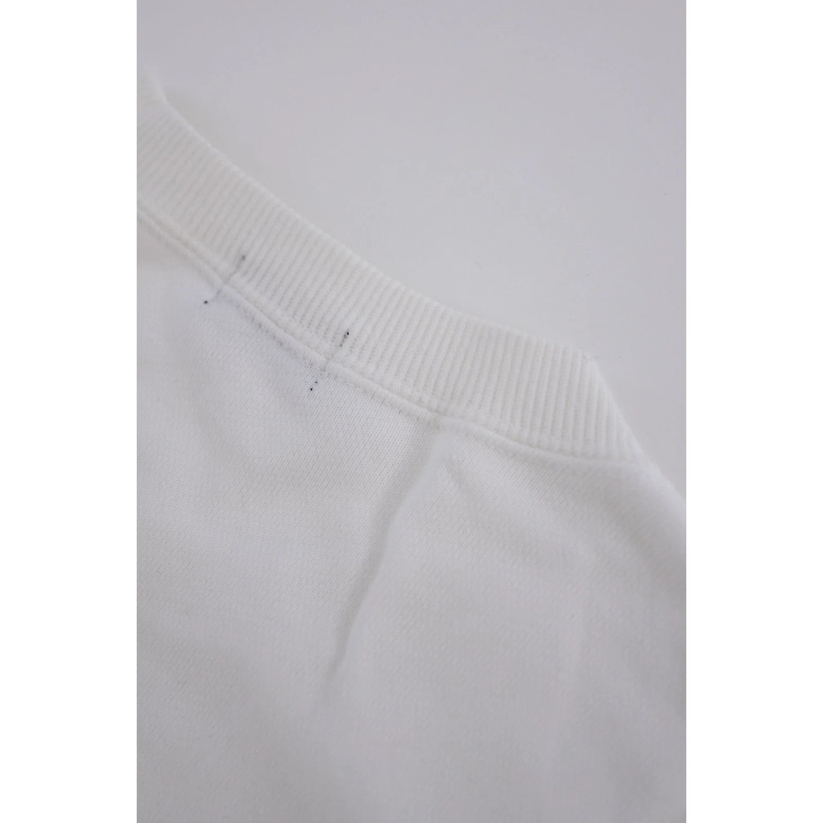 JUNKO KOSHINO Sweat Blanc vintage, passéist — photo 8