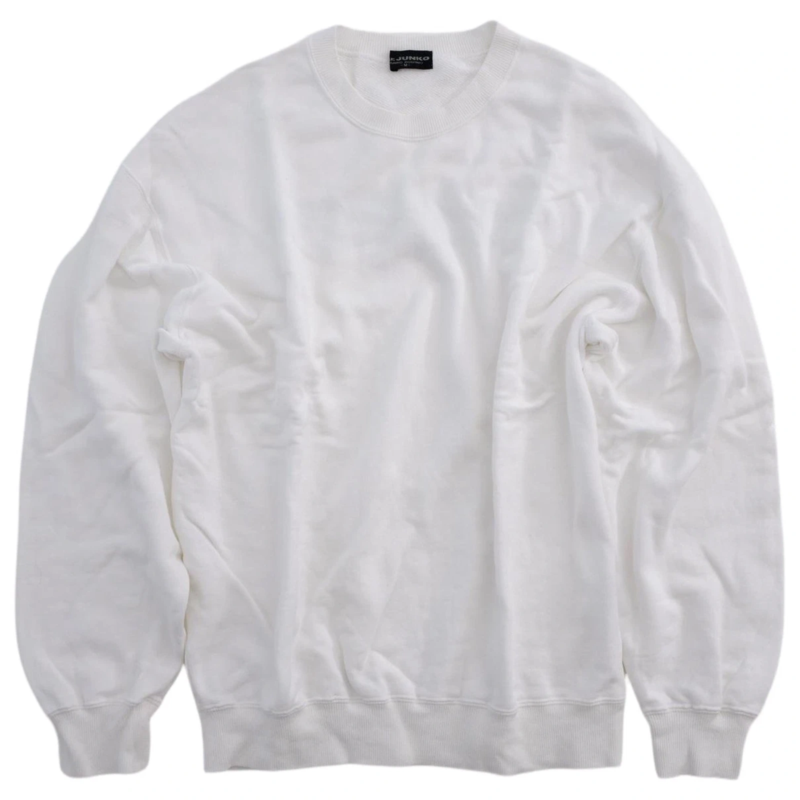 JUNKO KOSHINO Sweat Blanc vintage, passéist — photo 9