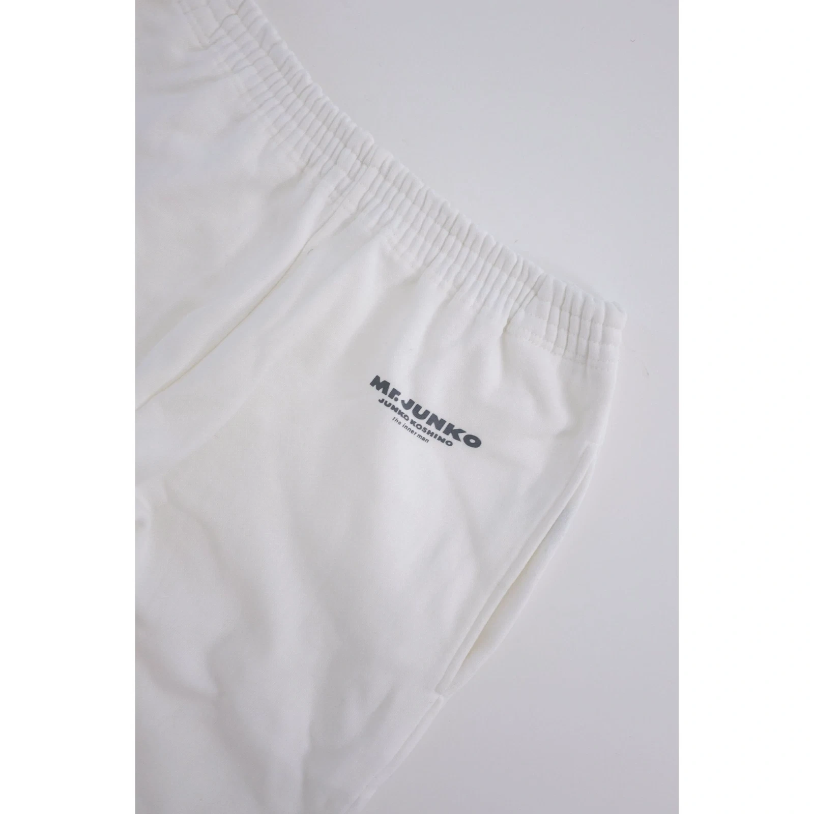 JUNKO KOSHINO Pantalon Blanc vintage, passéist — photo 2