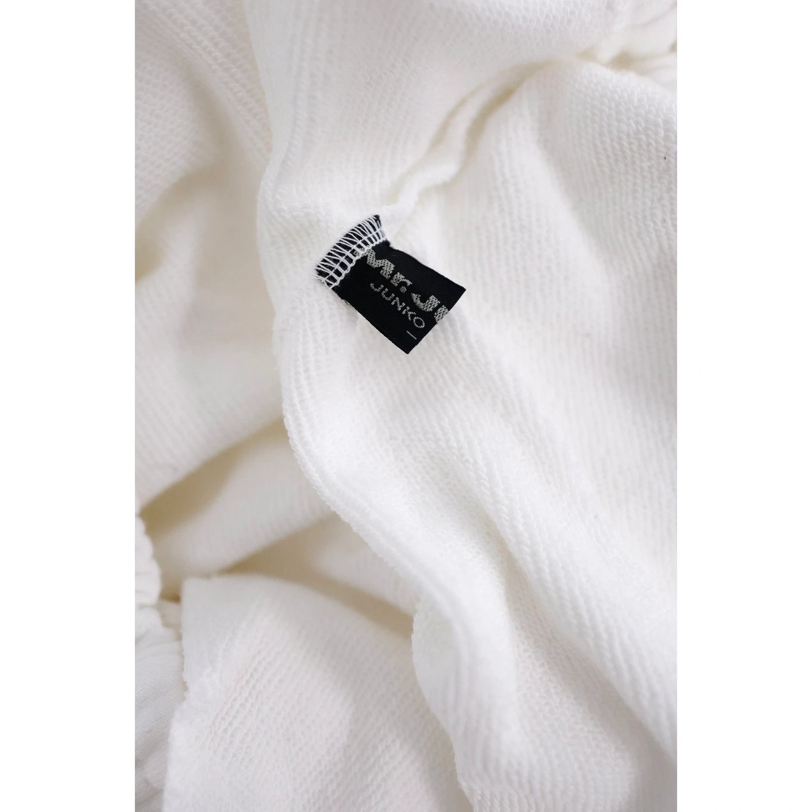 JUNKO KOSHINO Pantalon Blanc vintage, passéist — photo 8