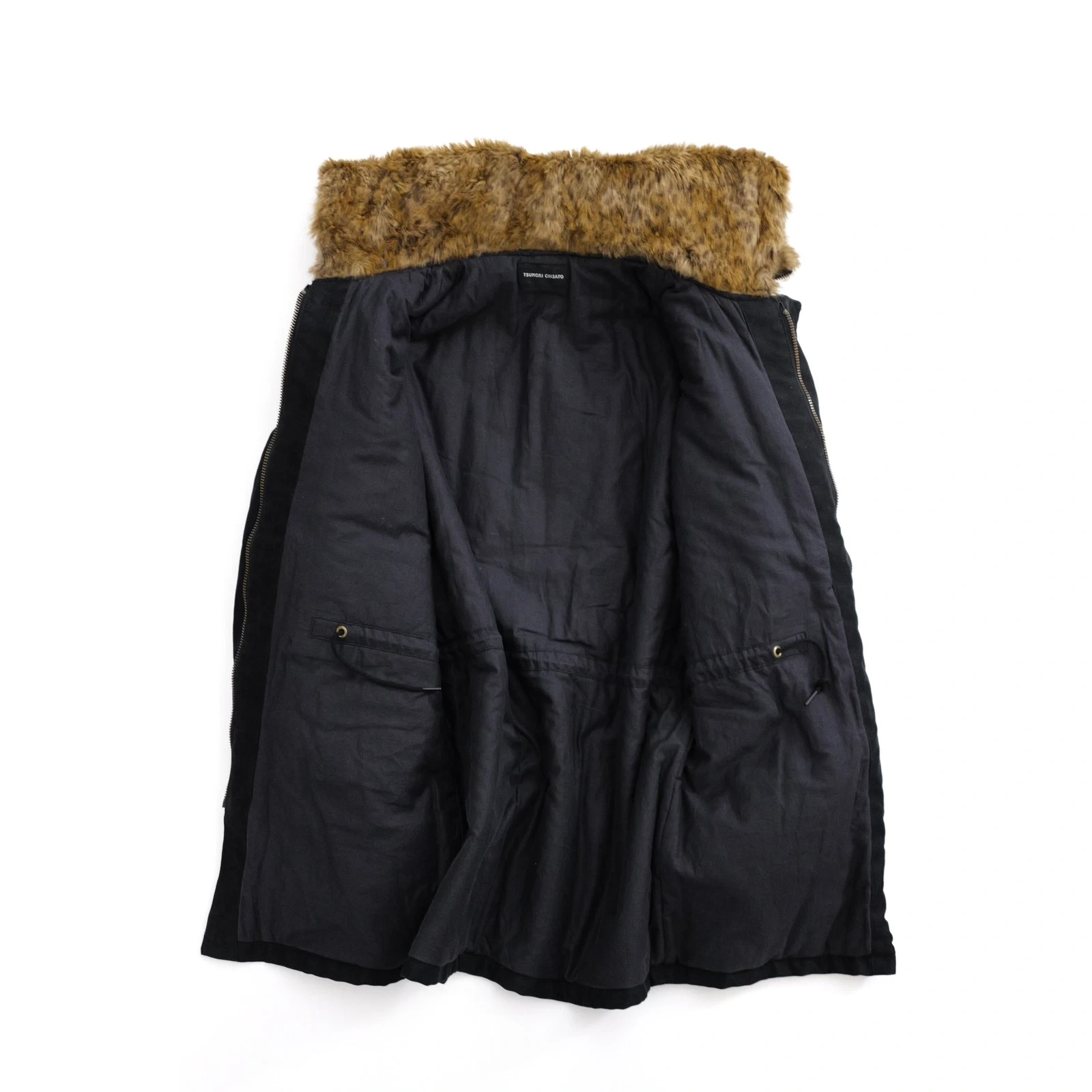 TSUMORI CHISATO Parka Noir vintage, passéist — photo 13