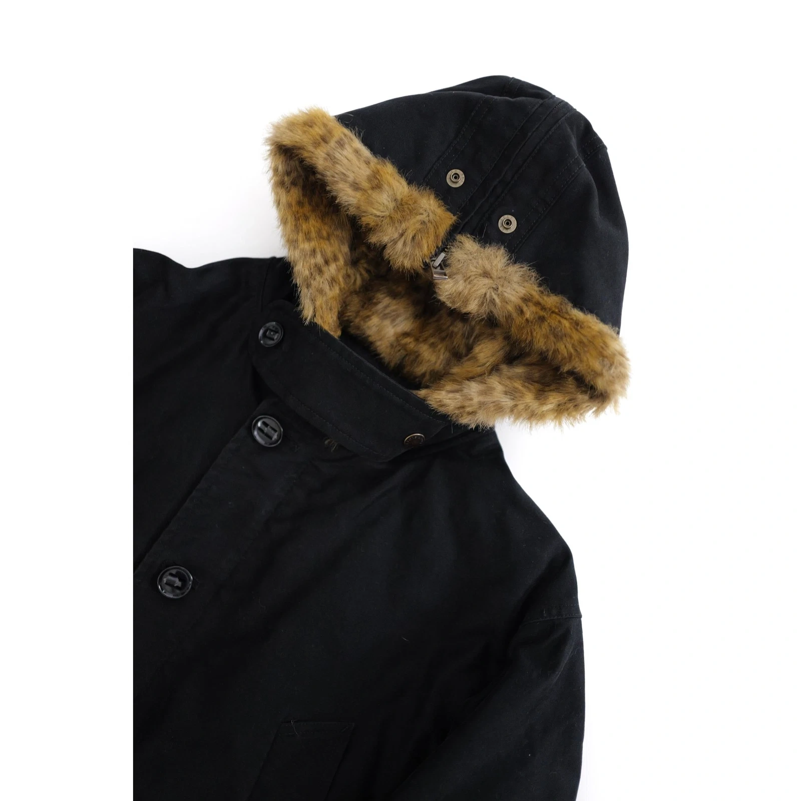 TSUMORI CHISATO Parka Noir vintage, passéist — photo 3