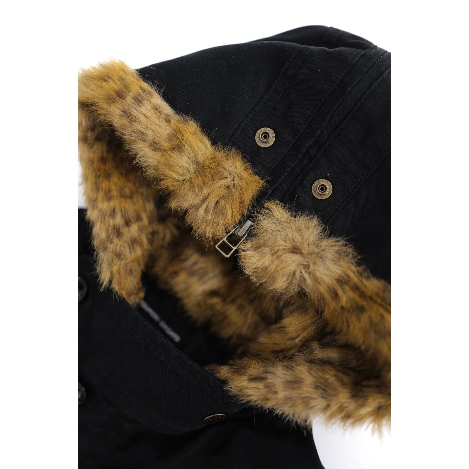 TSUMORI CHISATO Parka Noir vintage, passéist — photo 7