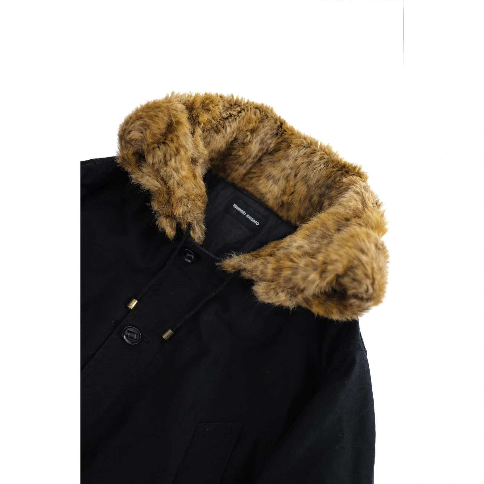 TSUMORI CHISATO Parka Noir vintage, passéist — photo 10