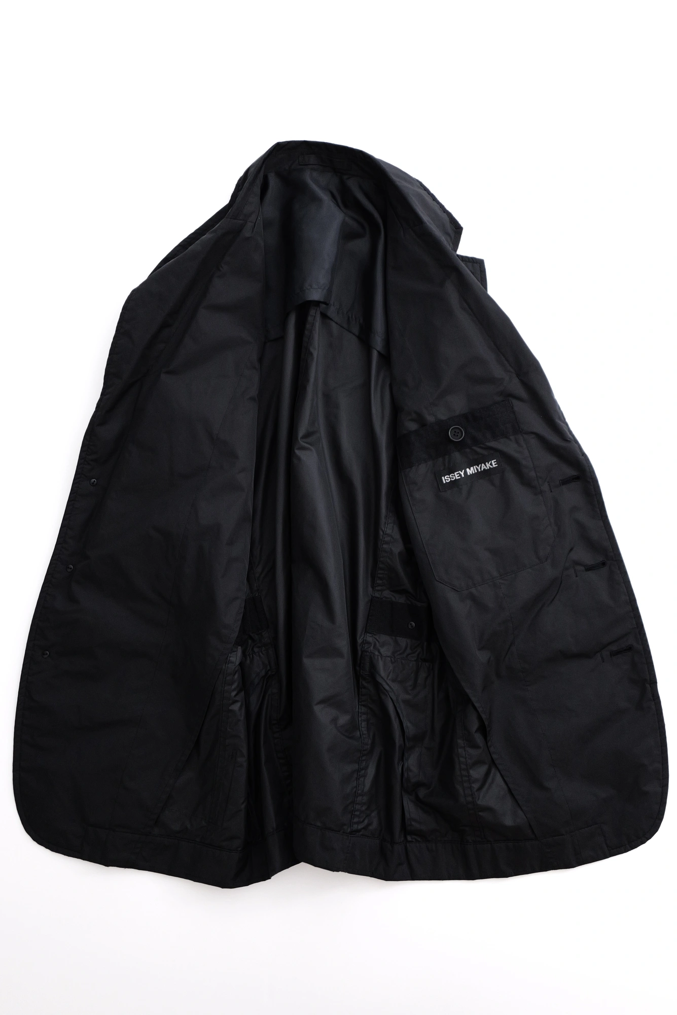 ISSEY MIYAKE Veste Noir vintage, passéist — photo 13