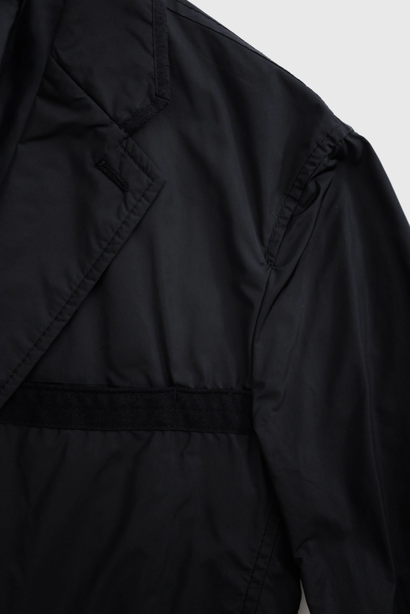 ISSEY MIYAKE Veste Noir vintage, passéist — photo 9